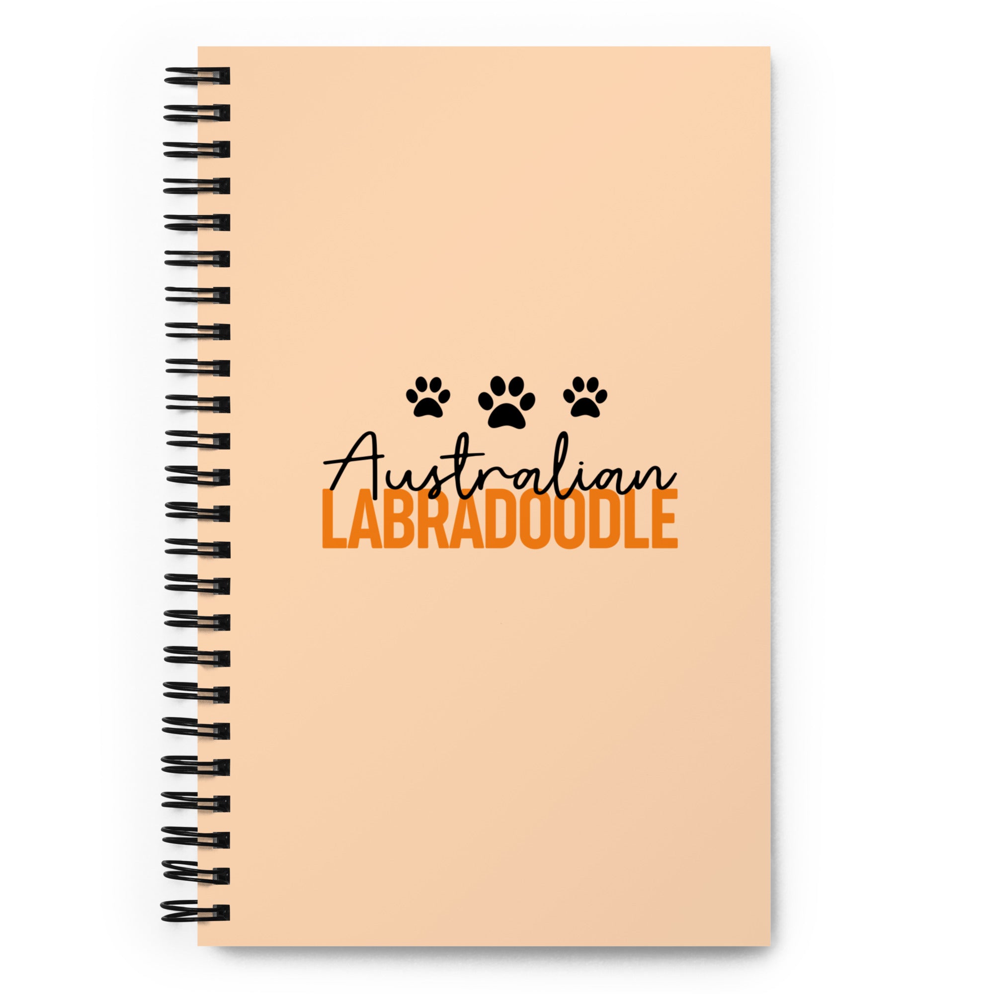 AUSTRALIAN LABRADOODLE - Spiral notebook