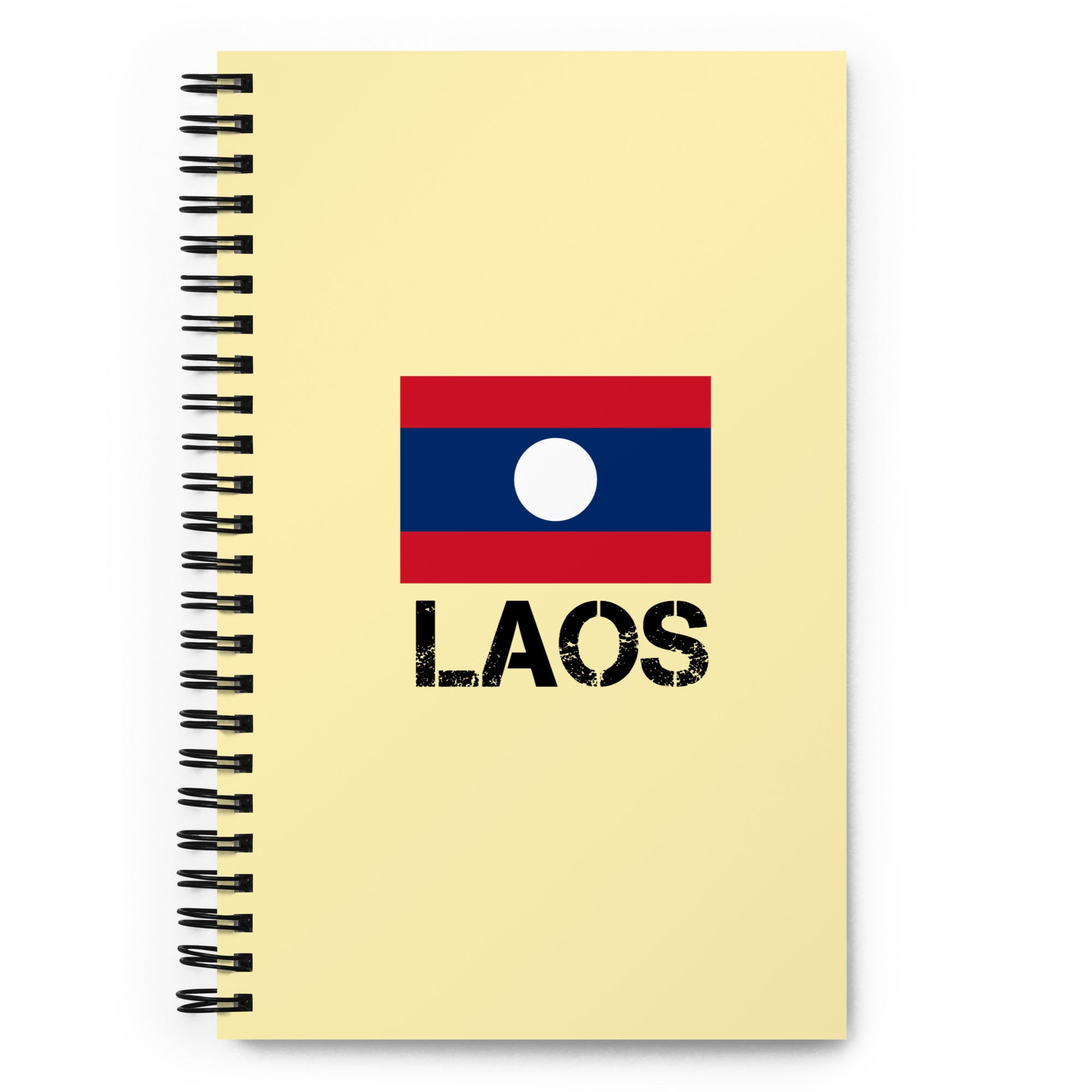 LAOS - Spiral notebook