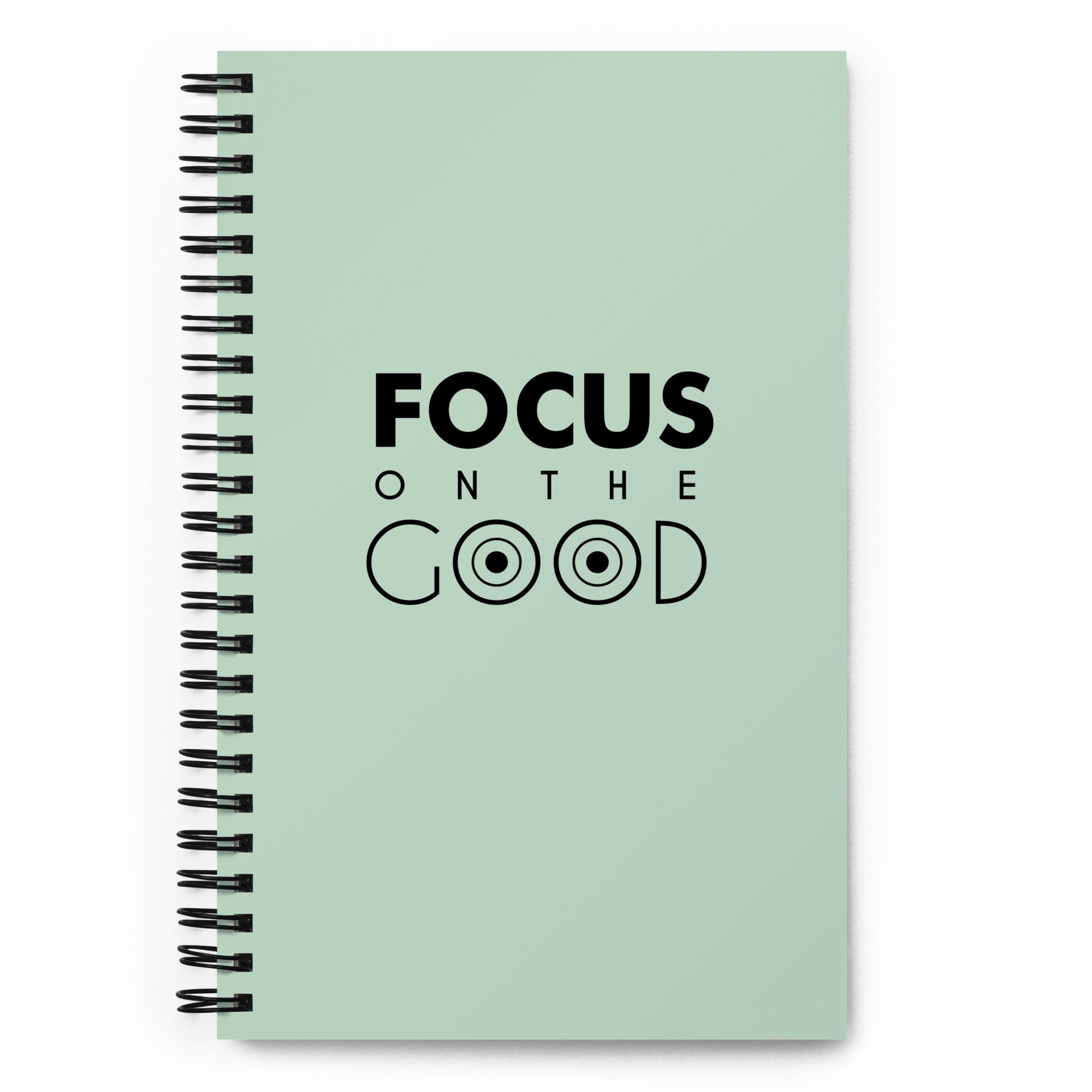 FOCUS ON THE GOOD - Spiral notebook