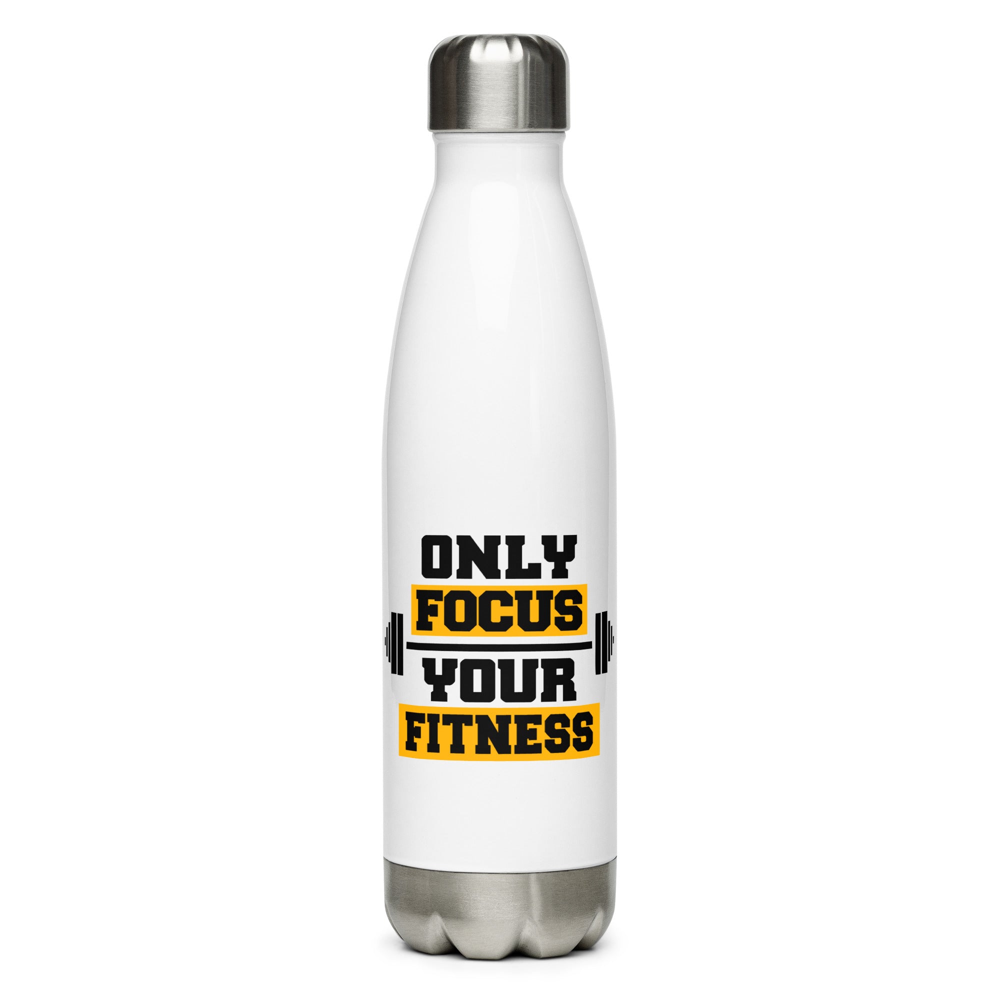 ONLY FOCUS YOUR FITNESS - Stainless steel water bottle