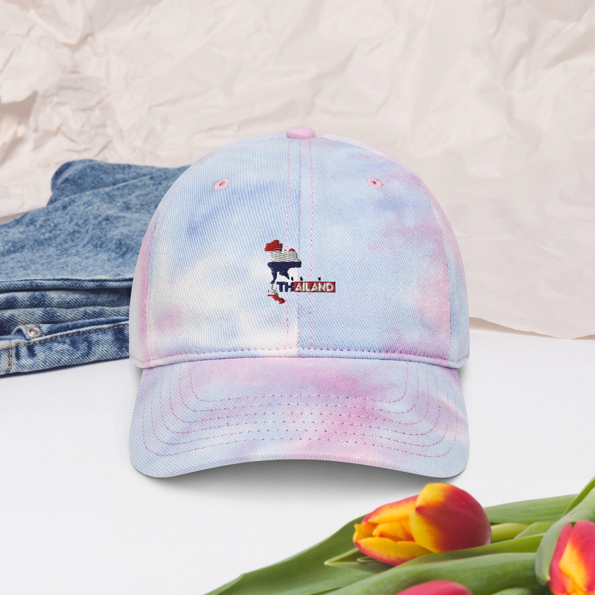 I LOVE THAILAND - Tie dye hat