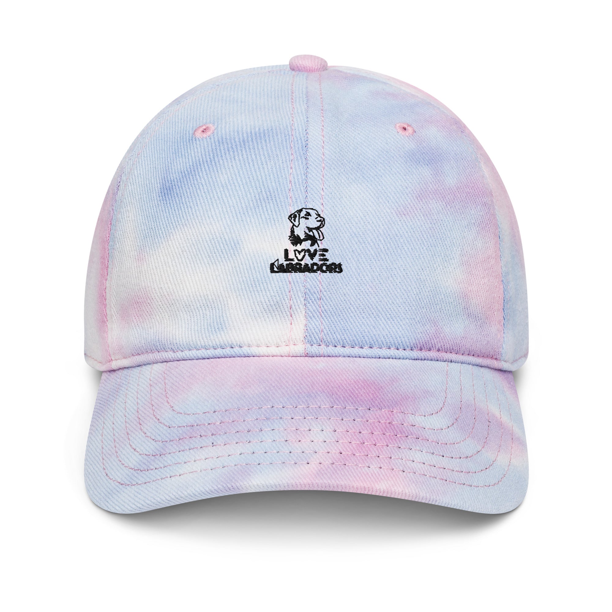 LOVE LABRADORS - Tie dye hat