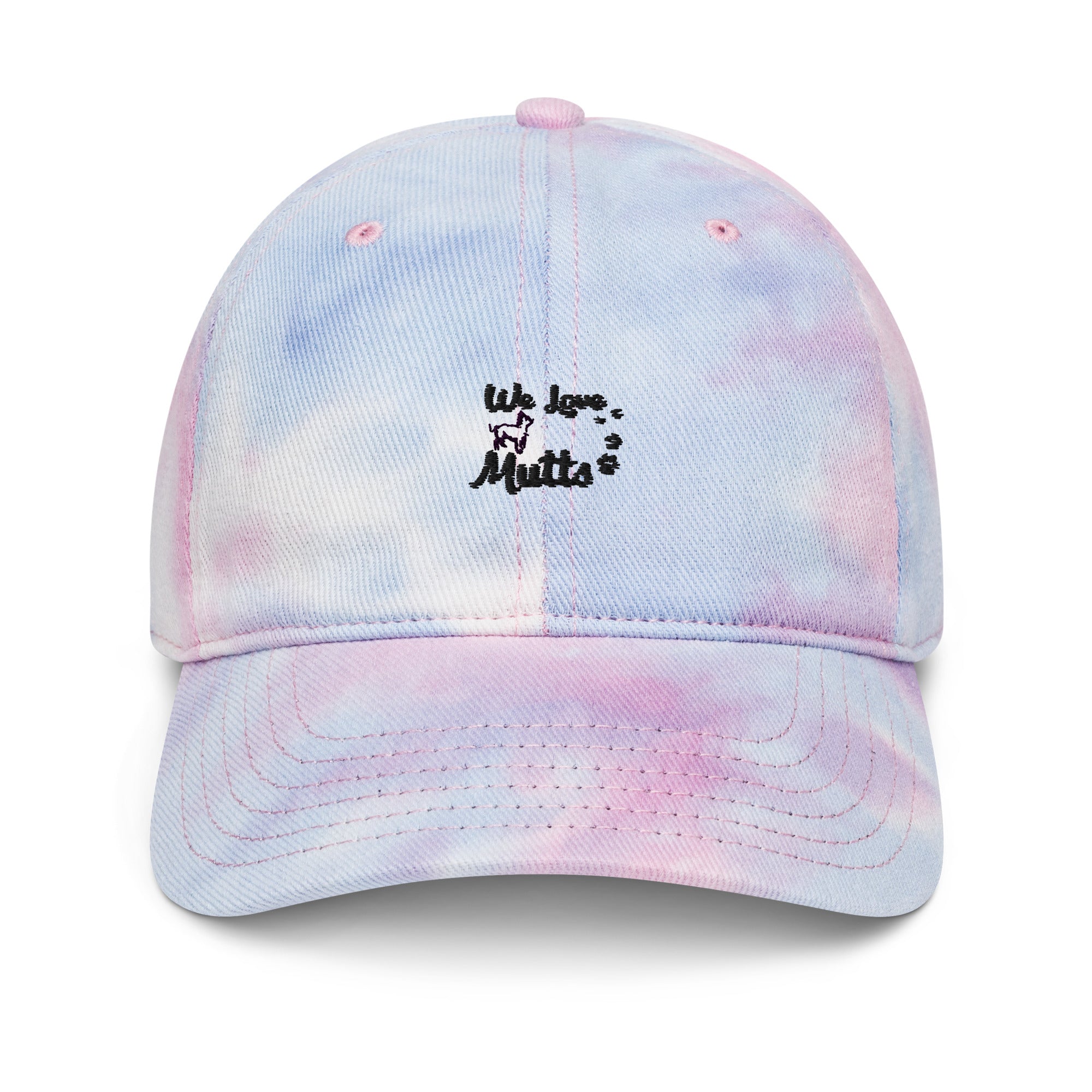 WE LOVE OUR MUTTS - Tie dye hat