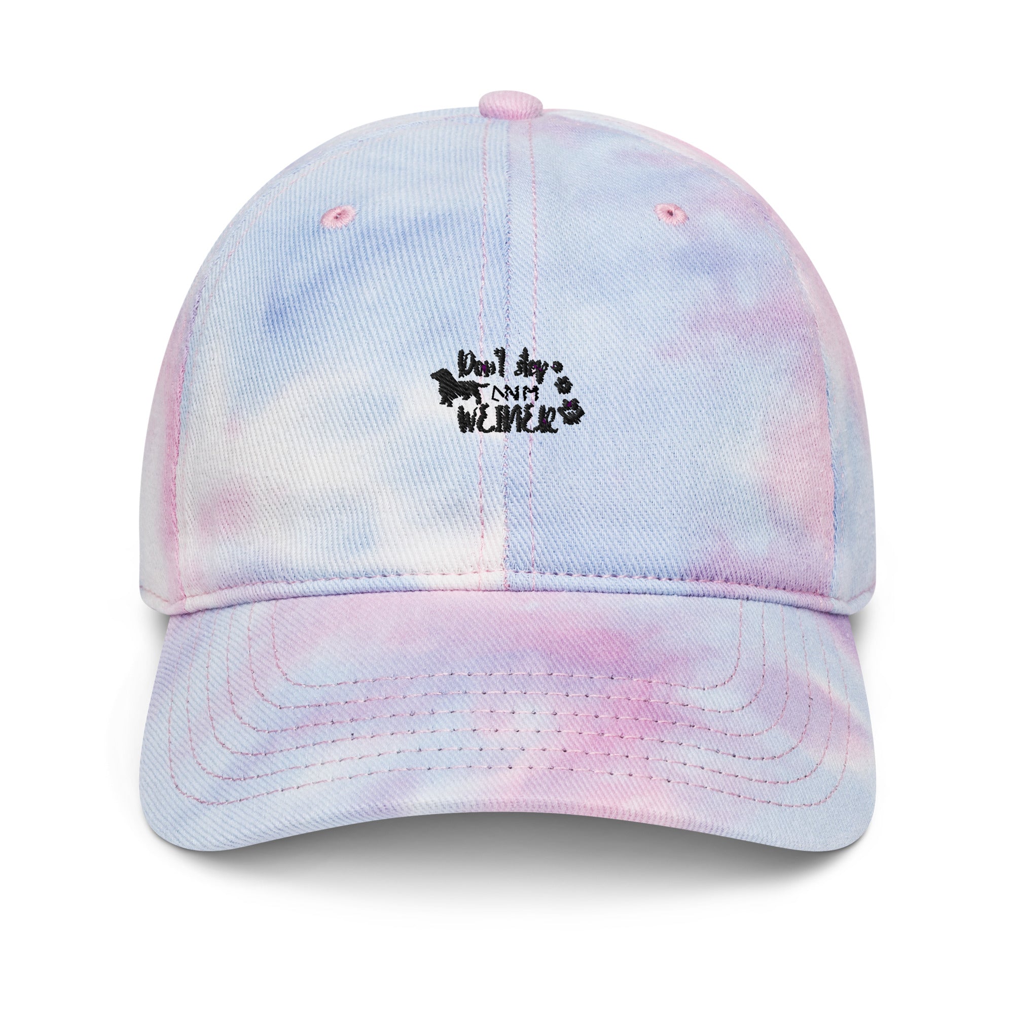 DON'T STEP ON MY WEINER - Tie dye hat