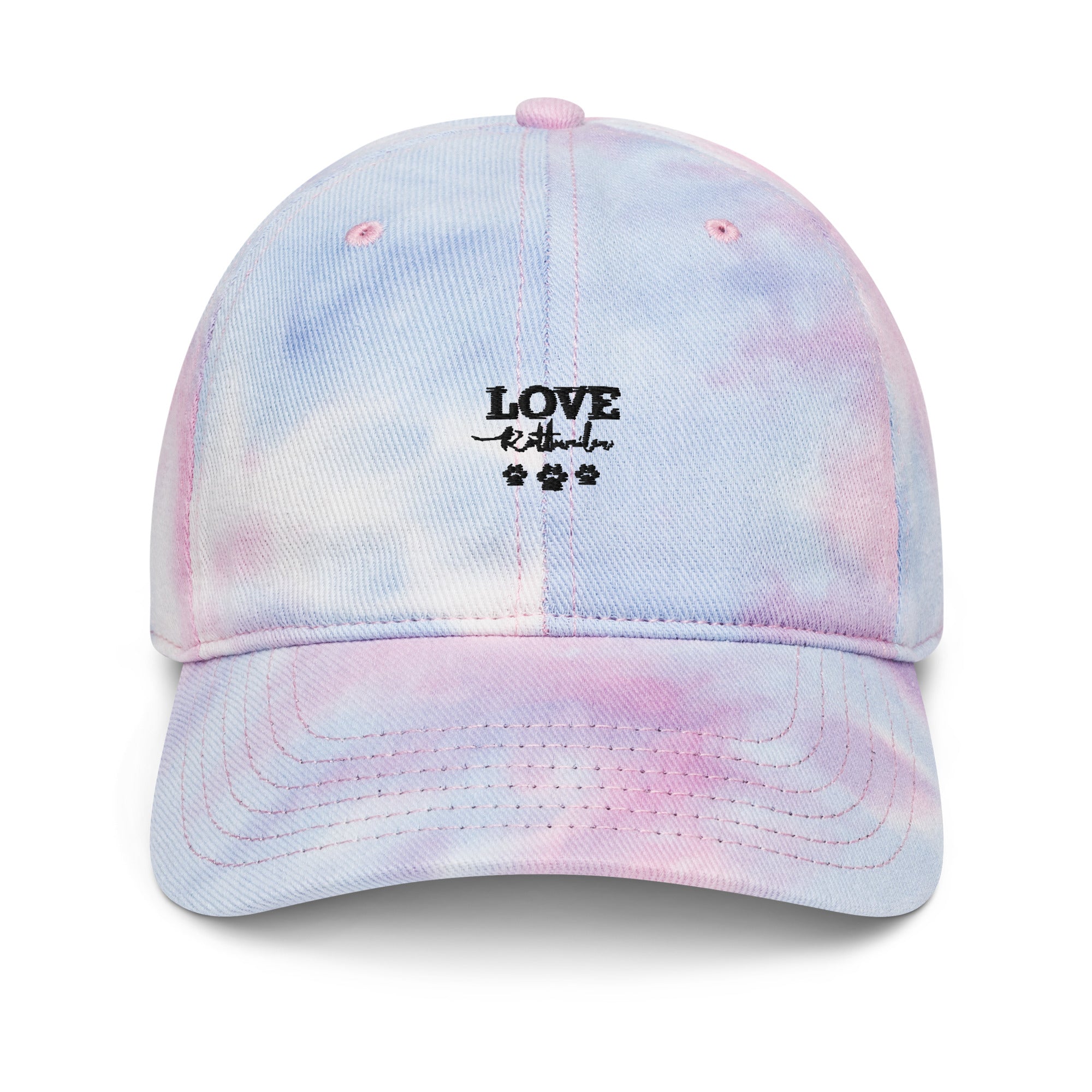 LOVE ROTTWEILER - Tie dye hat