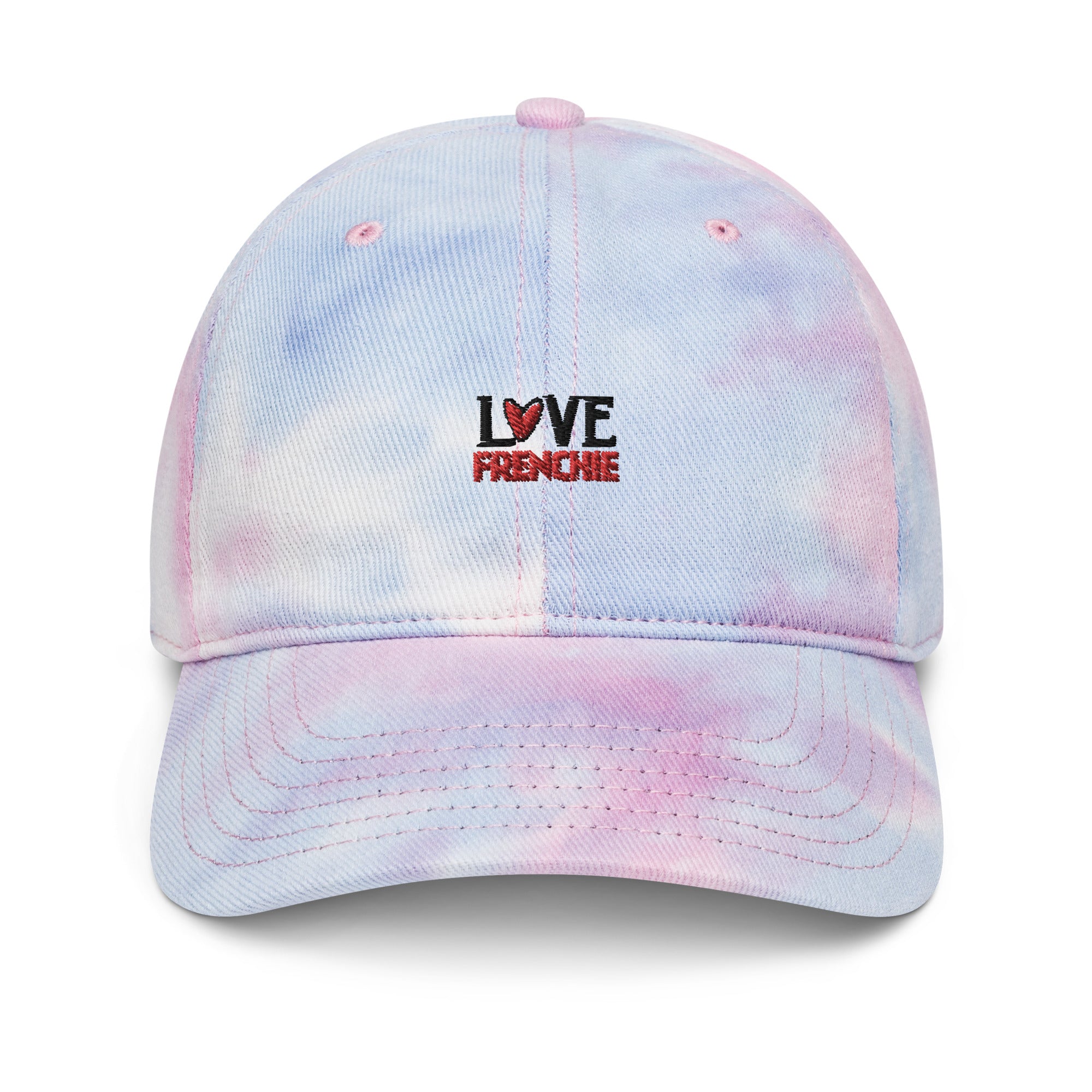 LOVE FRENCHIE - Tie dye hat