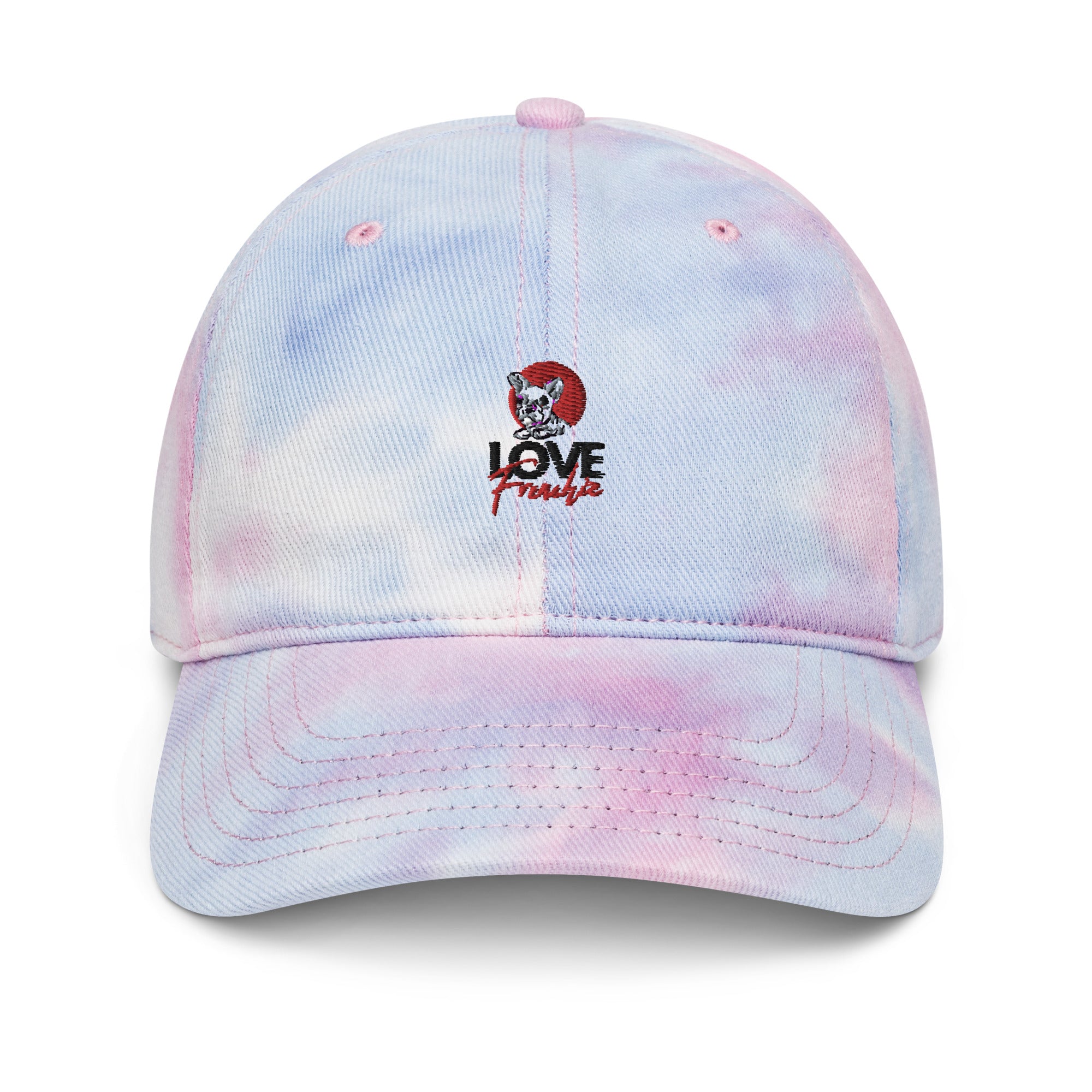 LOVE FRENCHIE - Tie dye hat