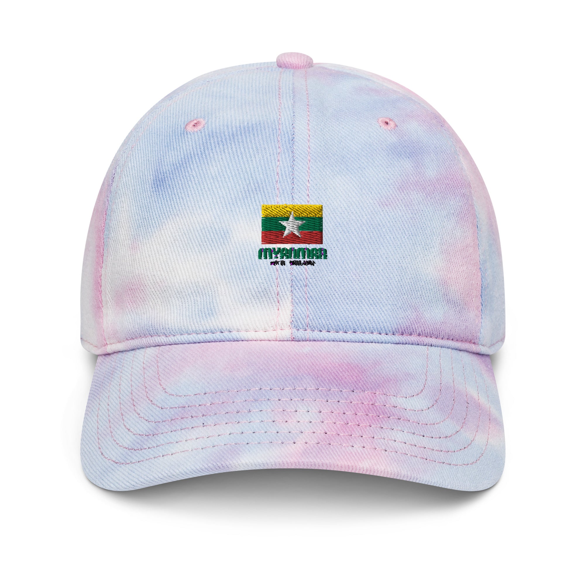 MYANMAR - Tie dye hat