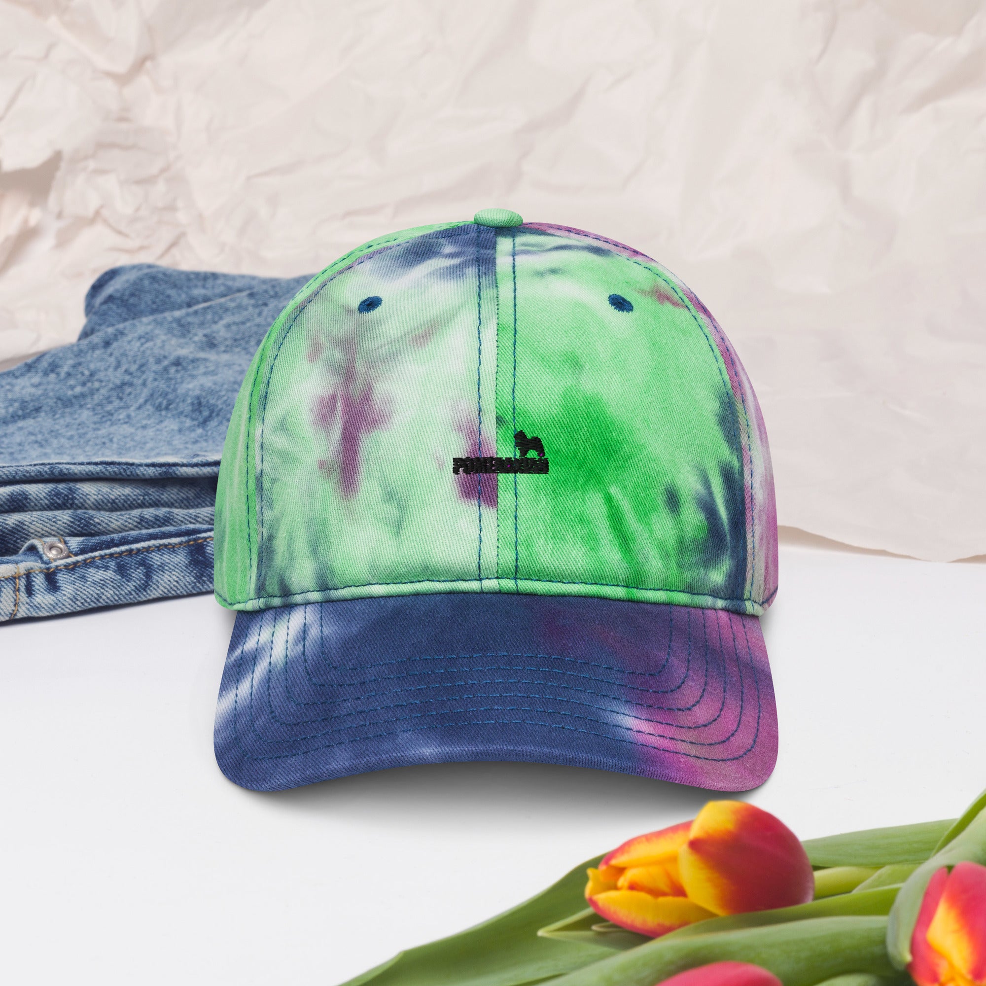 POMERANIAN - Tie dye hat