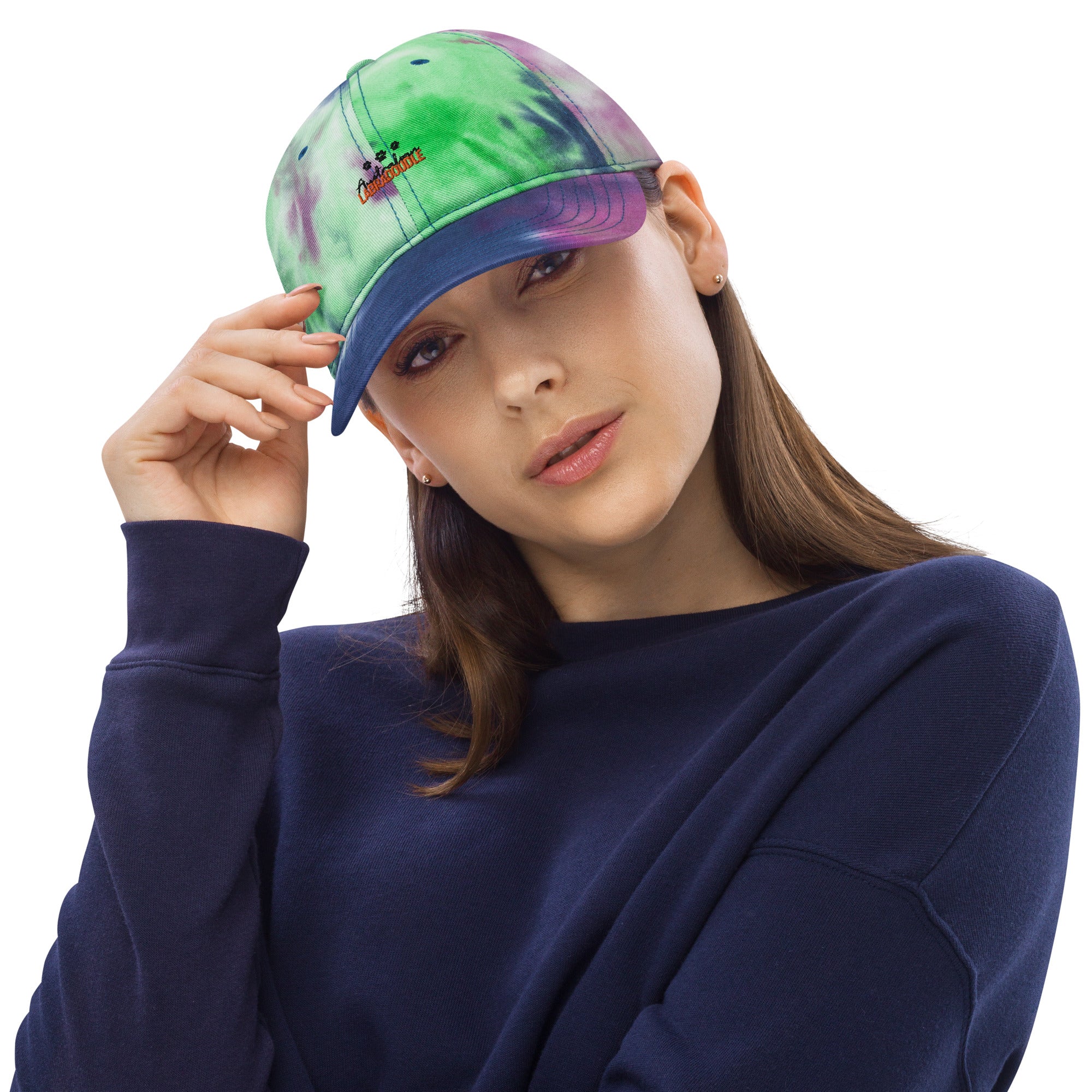 AUSTRALIAN LABRADOODLE - Tie dye hat