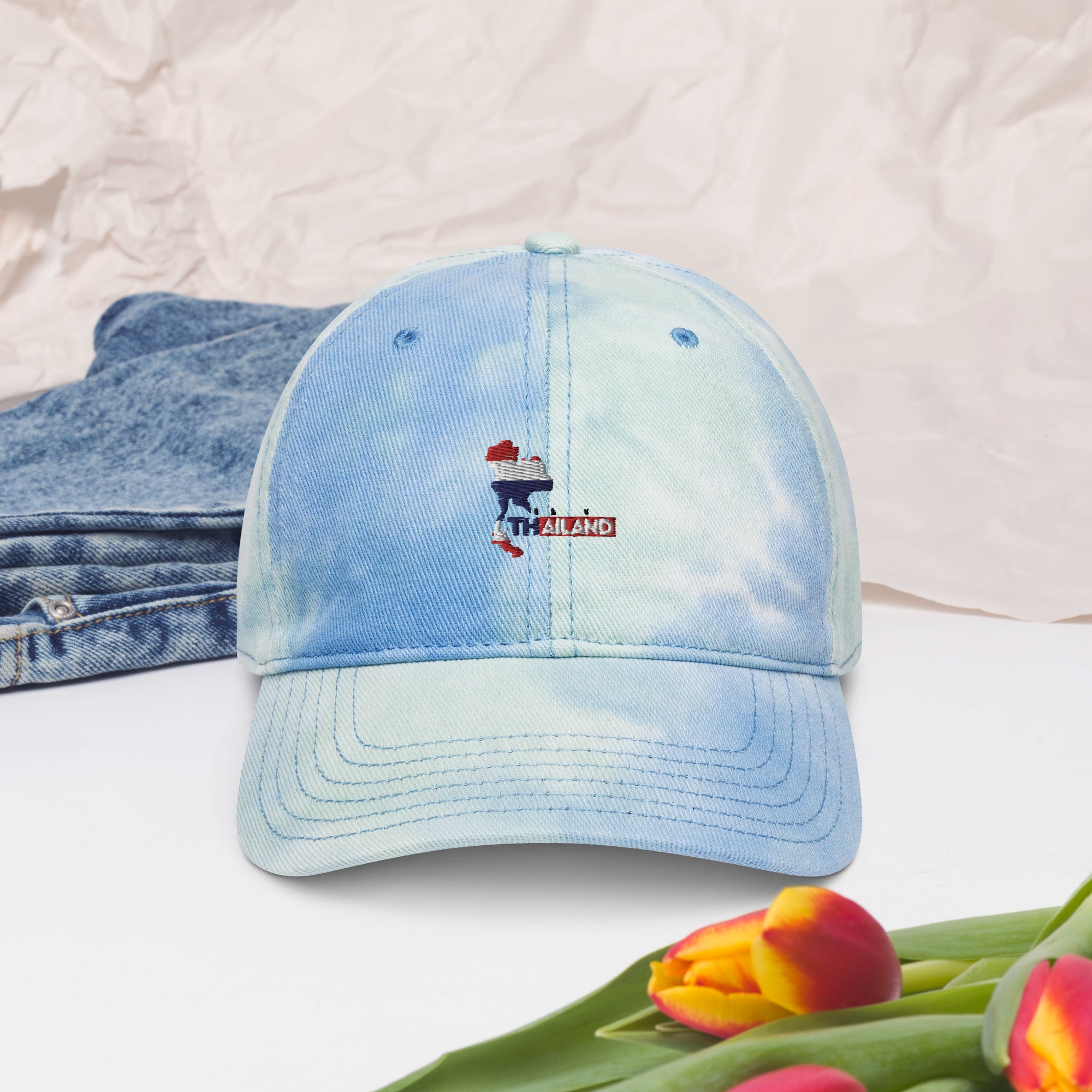 I LOVE THAILAND - Tie dye hat