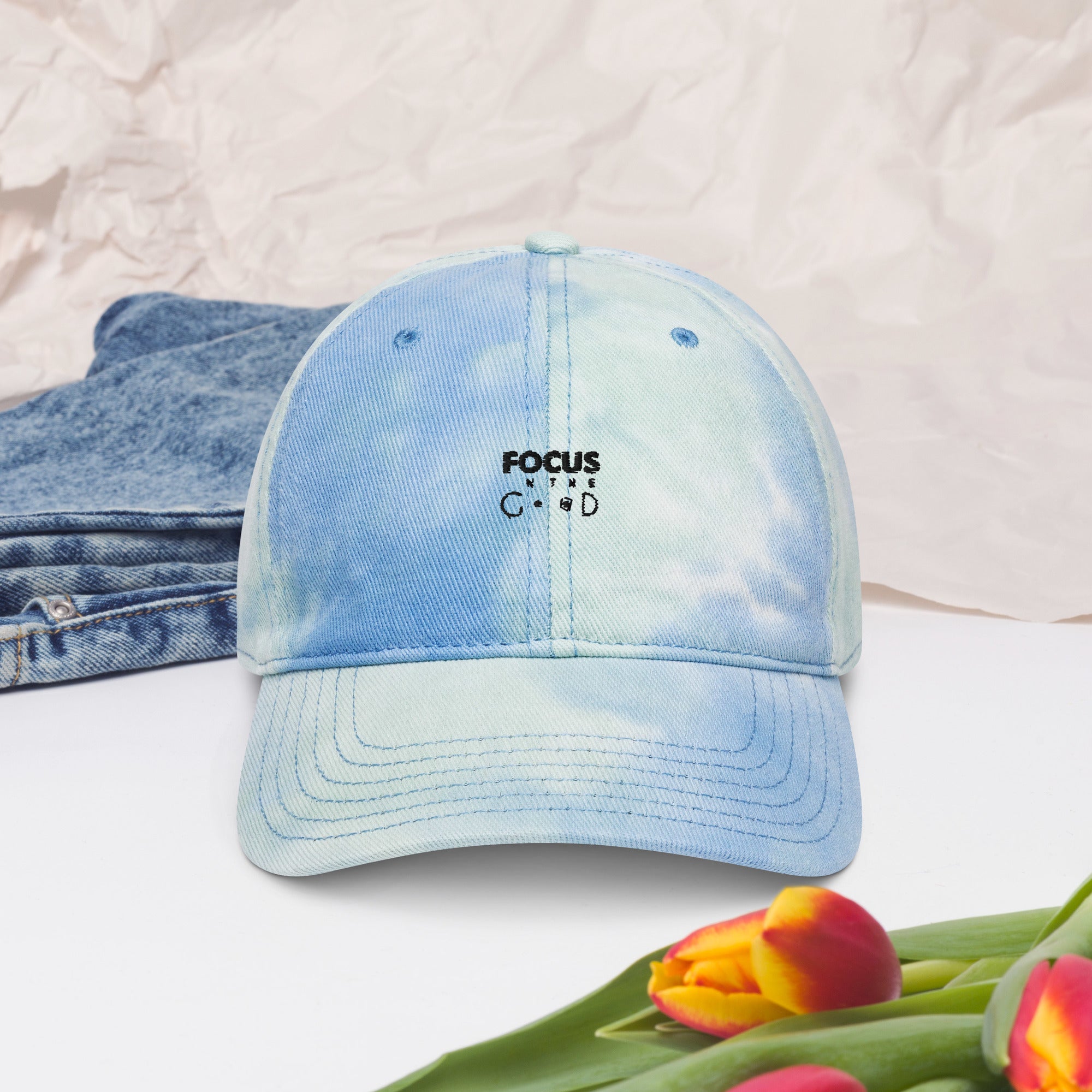 FOCUS ON THE GOOD - Tie dye hat