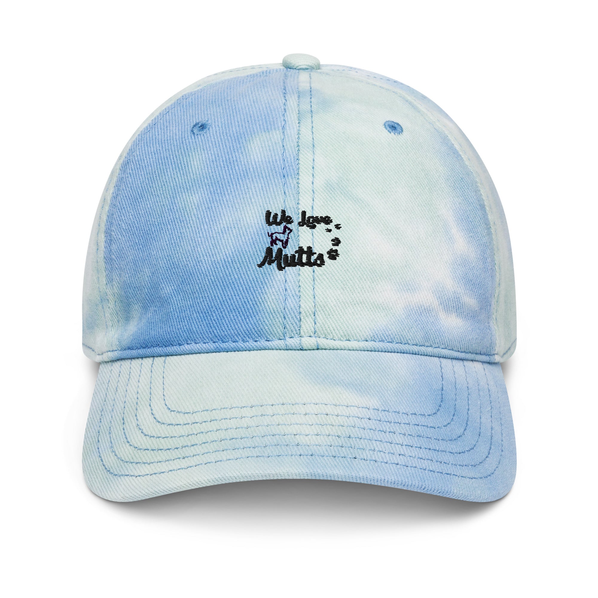 WE LOVE OUR MUTTS - Tie dye hat
