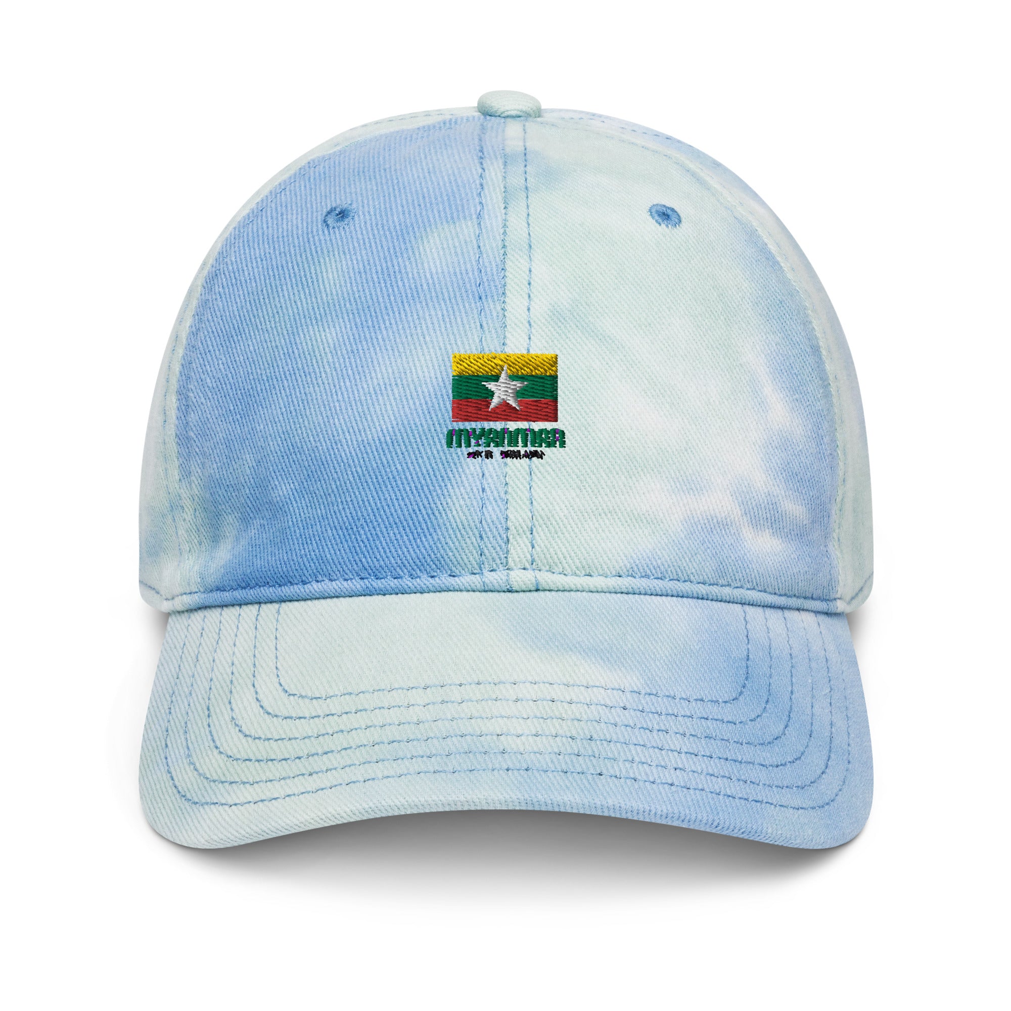 MYANMAR - Tie dye hat