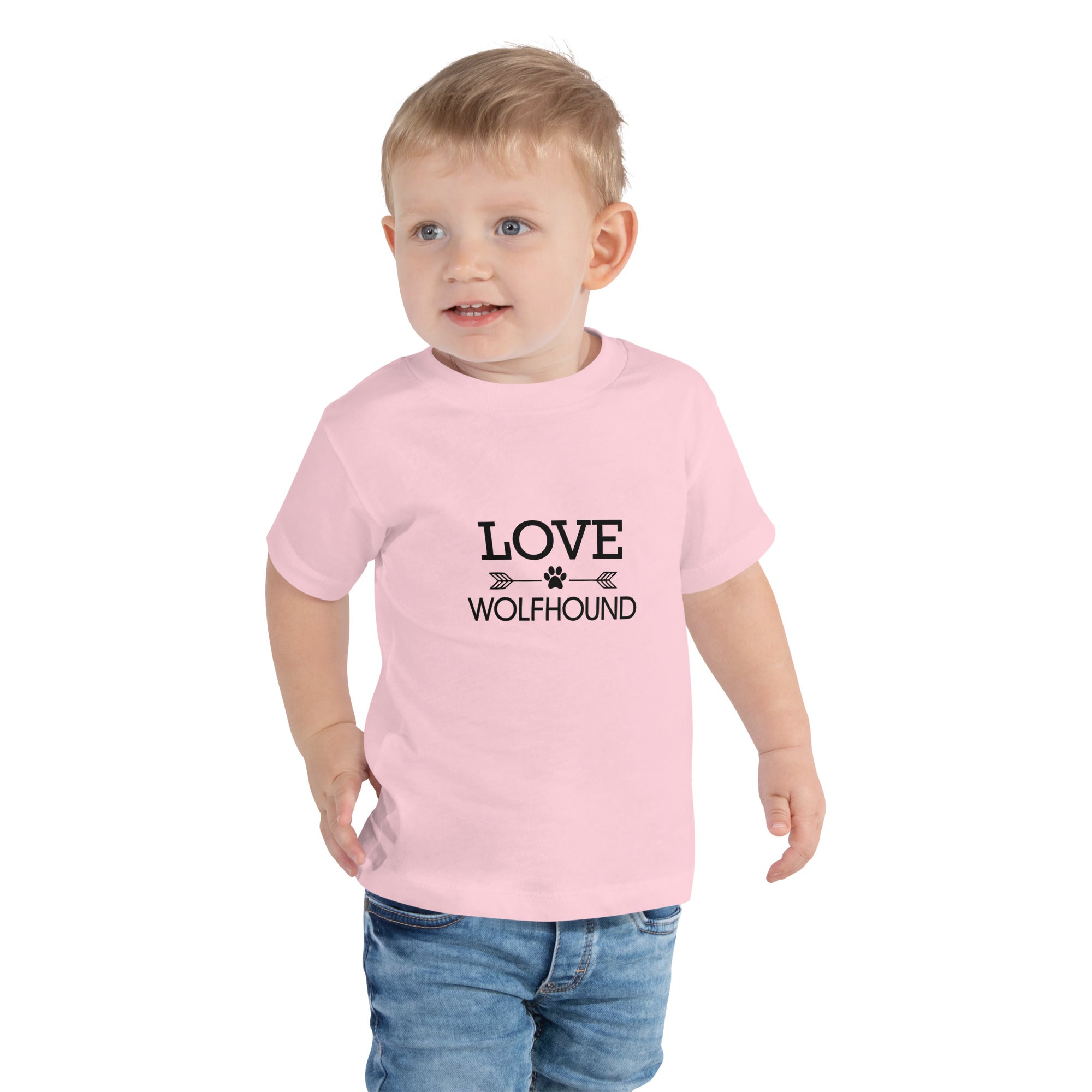 LOVE WOLFHOUND - Toddler Short Sleeve Tee