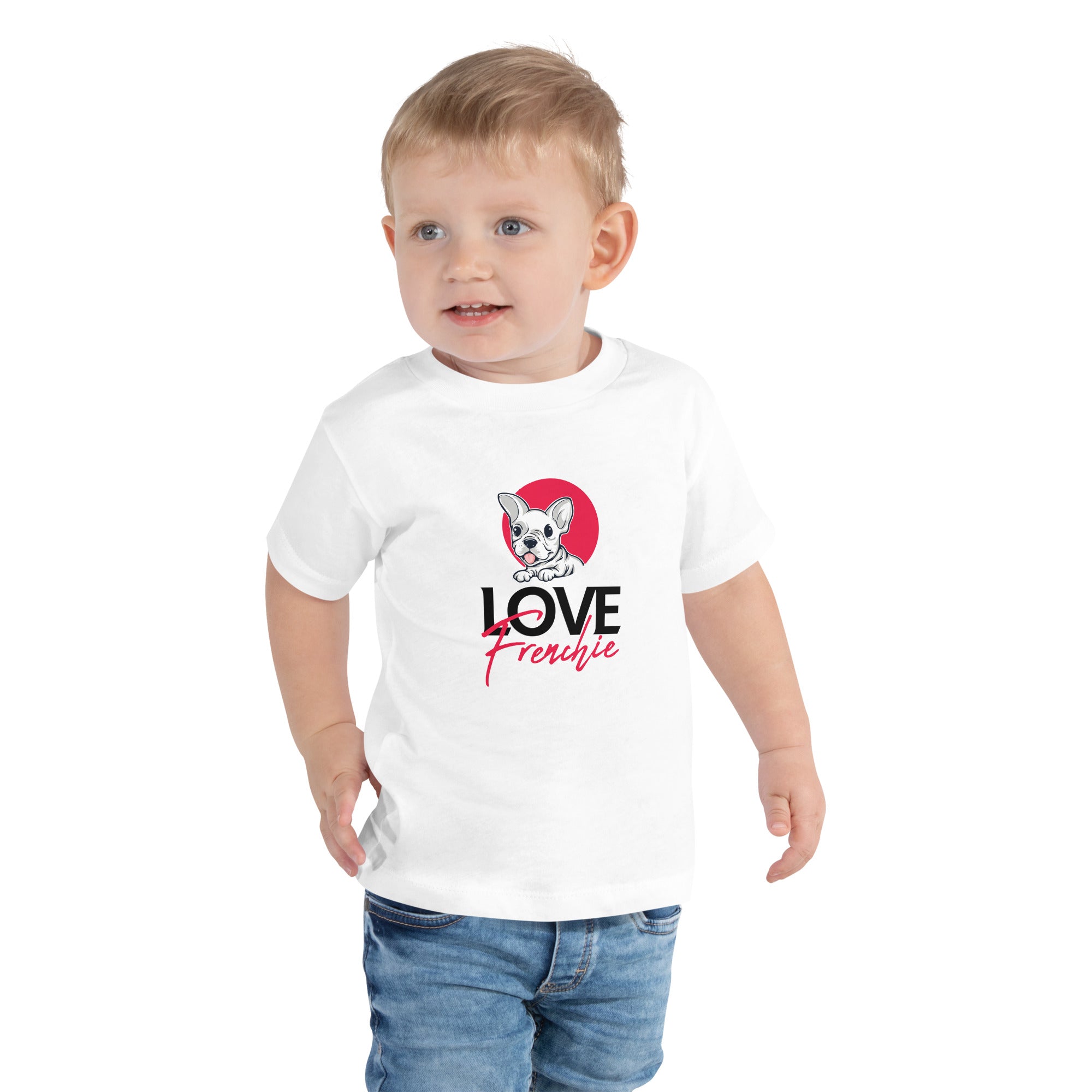 LOVE FRENCHIE - Toddler Short Sleeve Tee