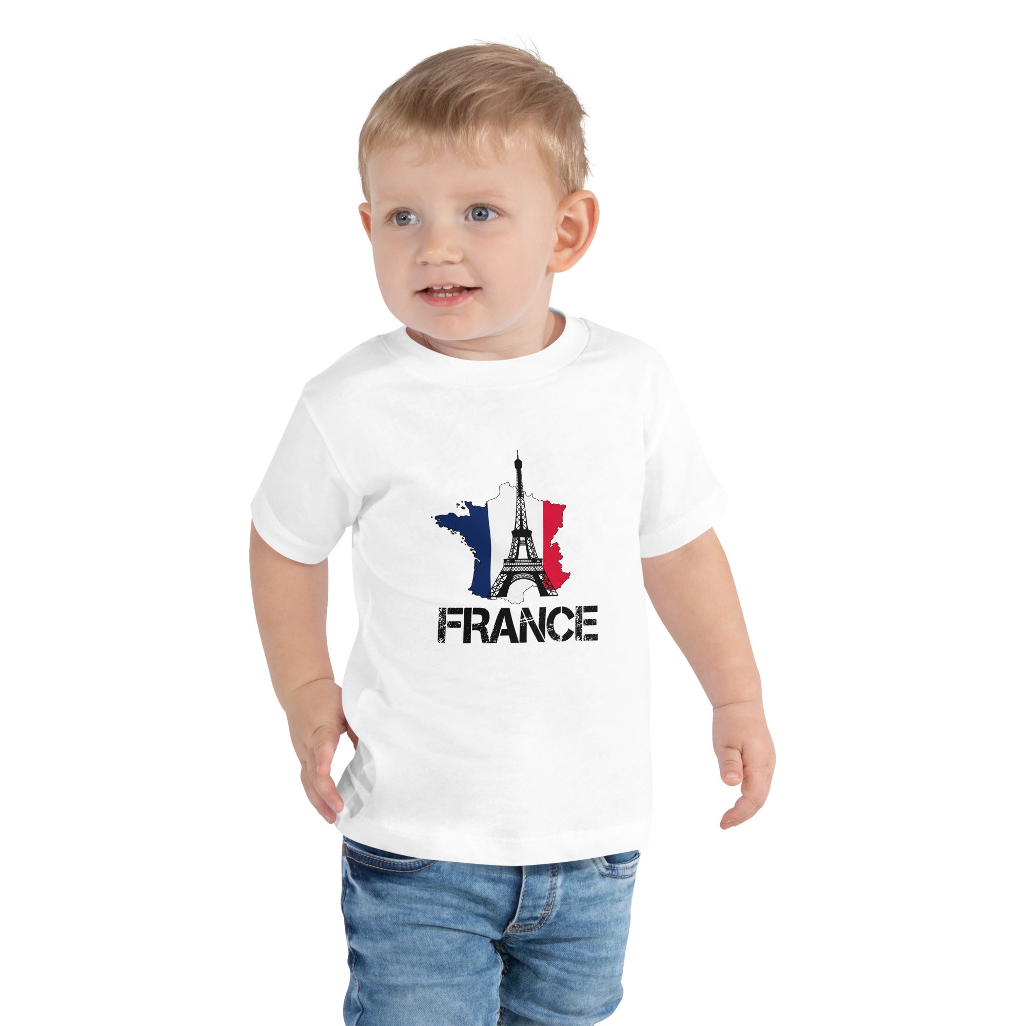 FRANCE - Toddler Short Sleeve Tee