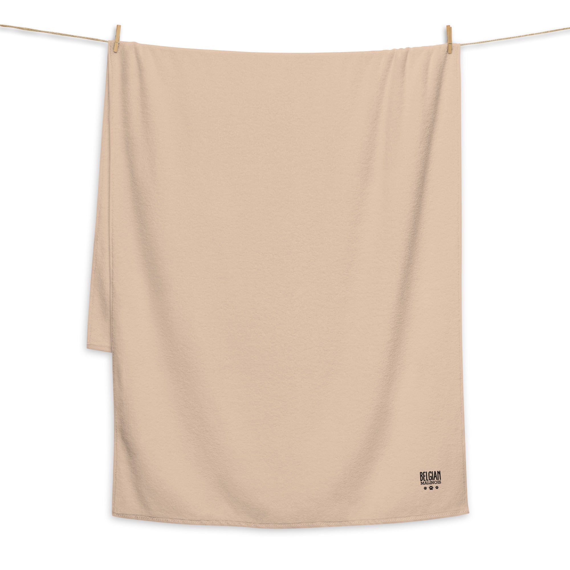 BELGIAN MALINOIS - Turkish cotton towel