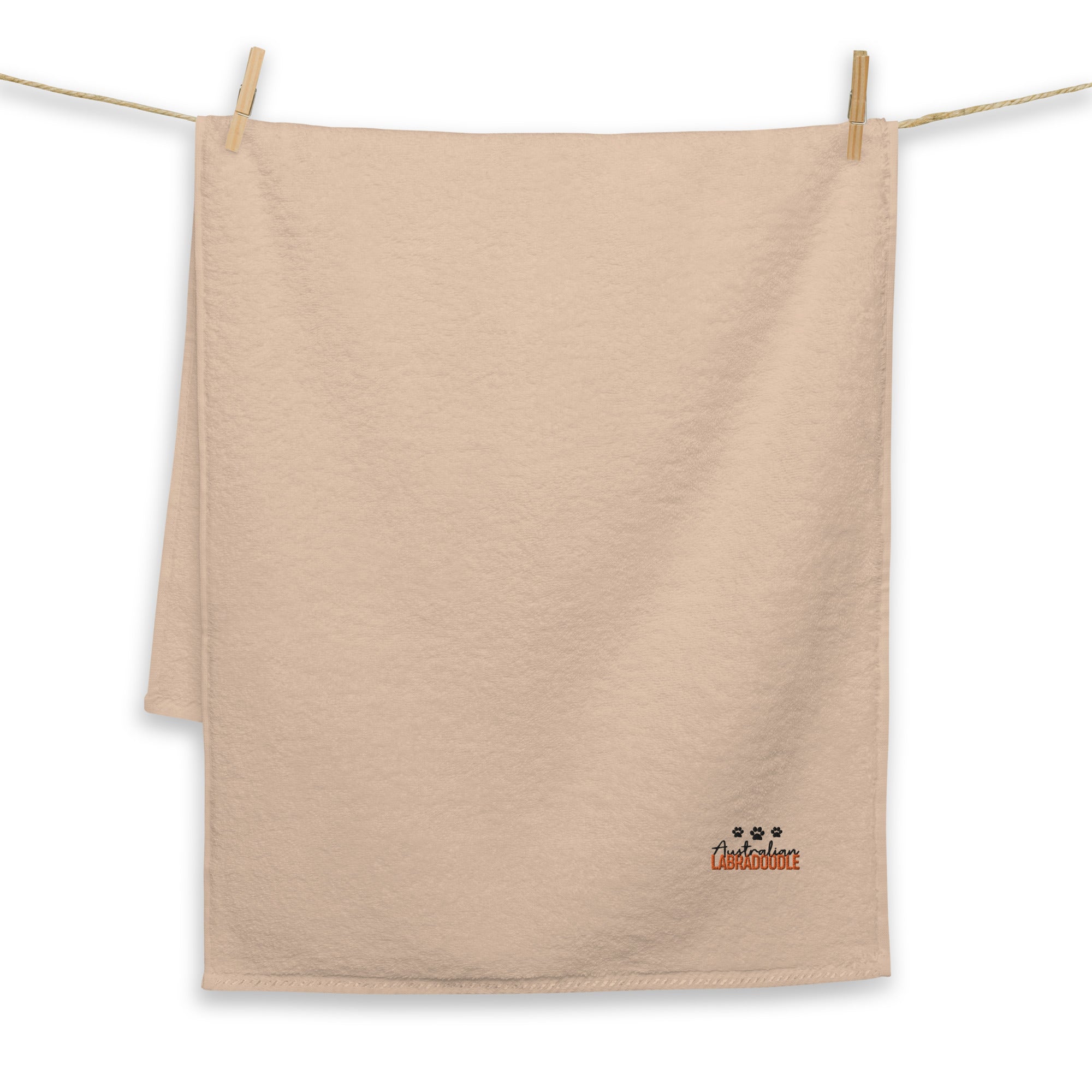 AUSTRALIAN LABRADOODLE - Turkish cotton towel