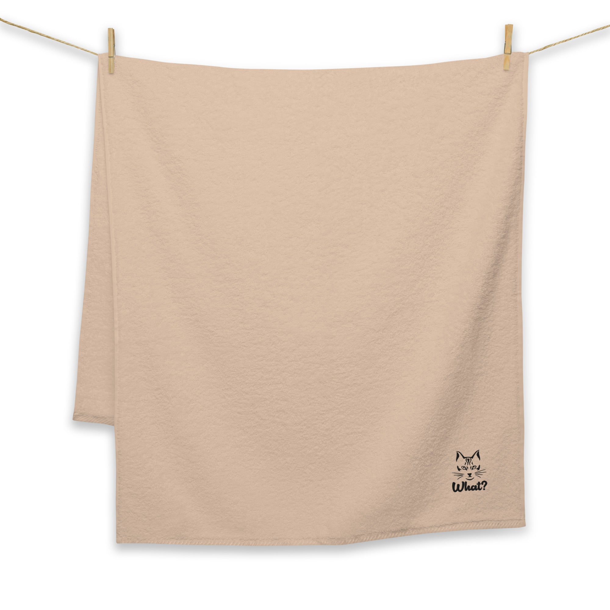 WHAT? - Turkish cotton towel