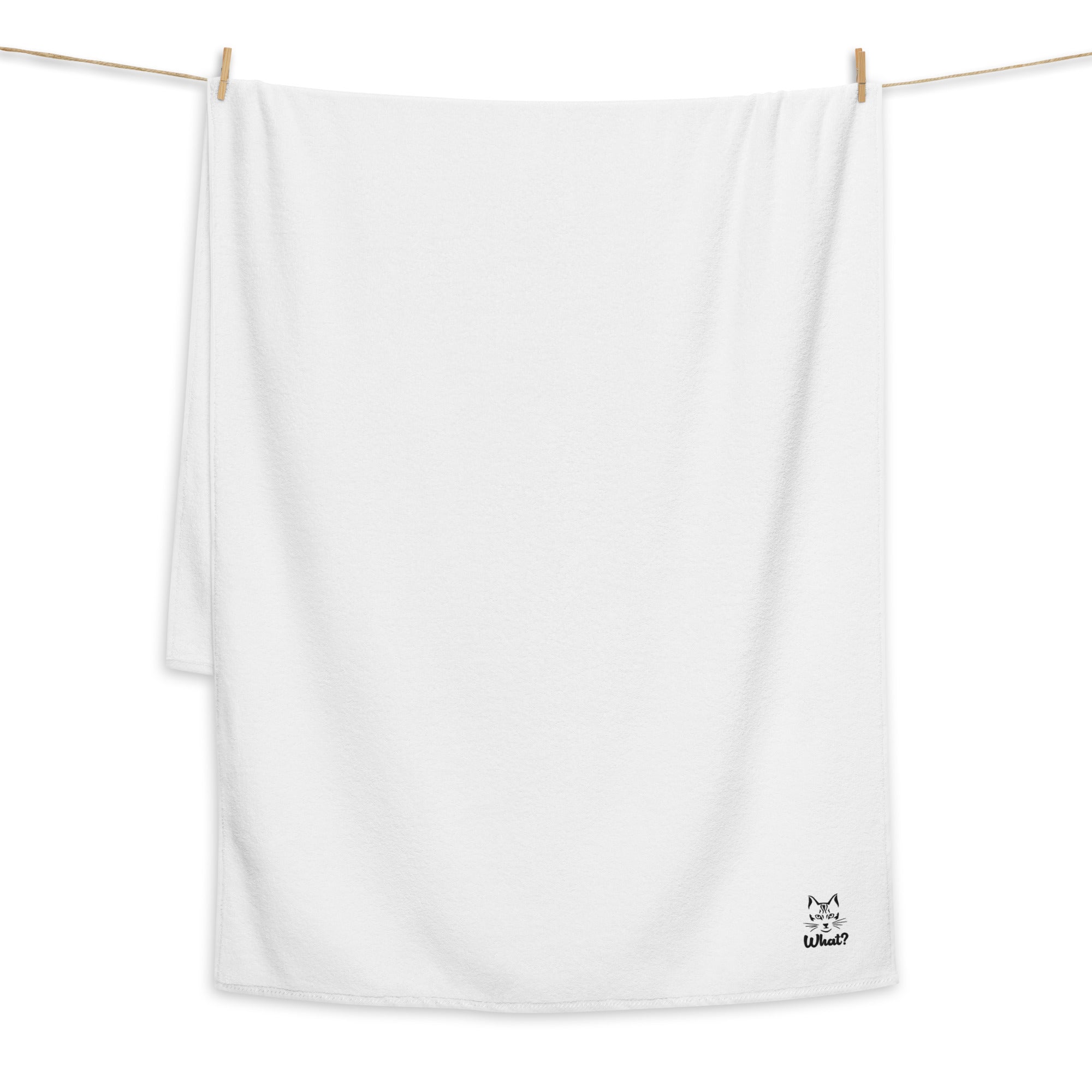 WHAT? - Turkish cotton towel