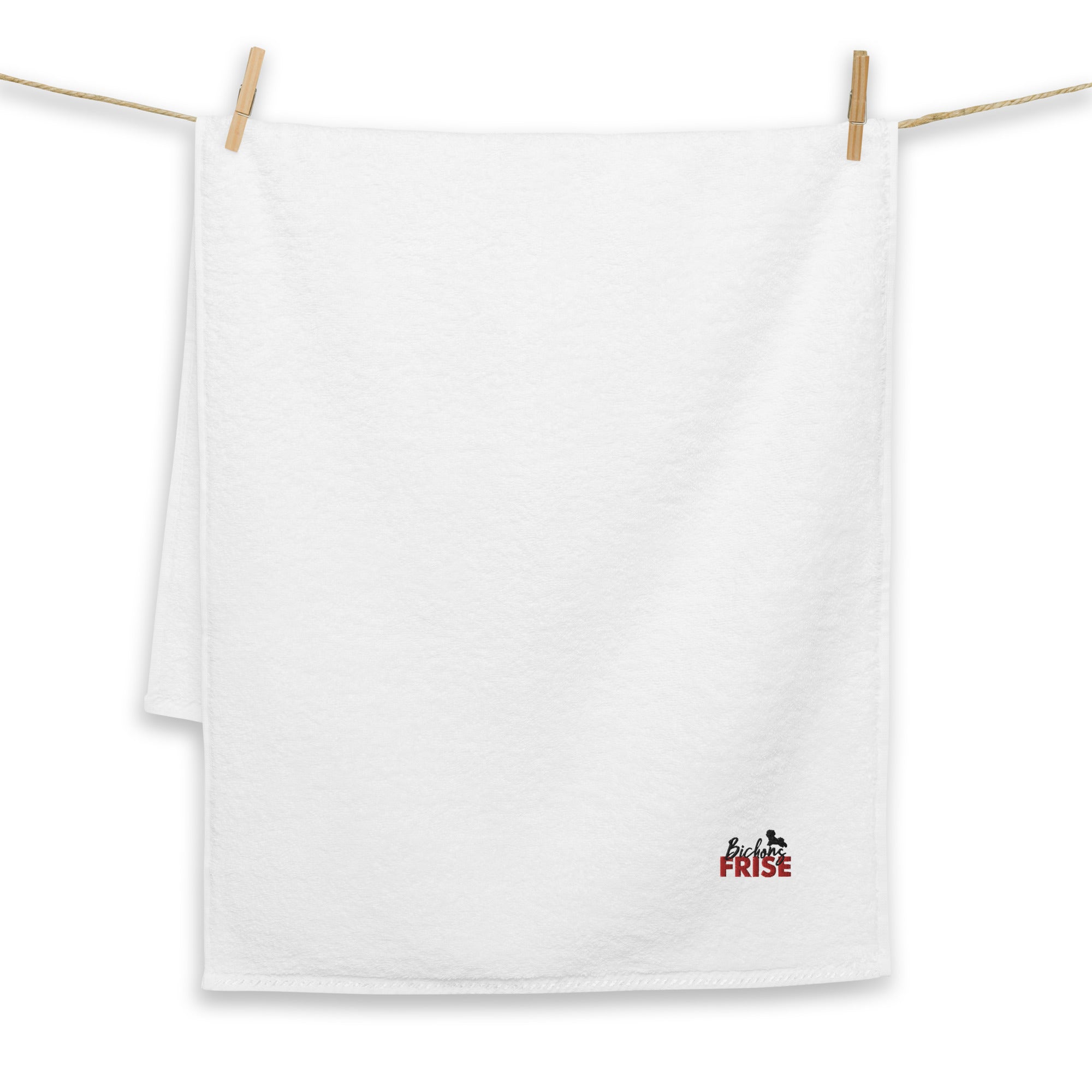 BICHONS FRISE - Turkish cotton towel