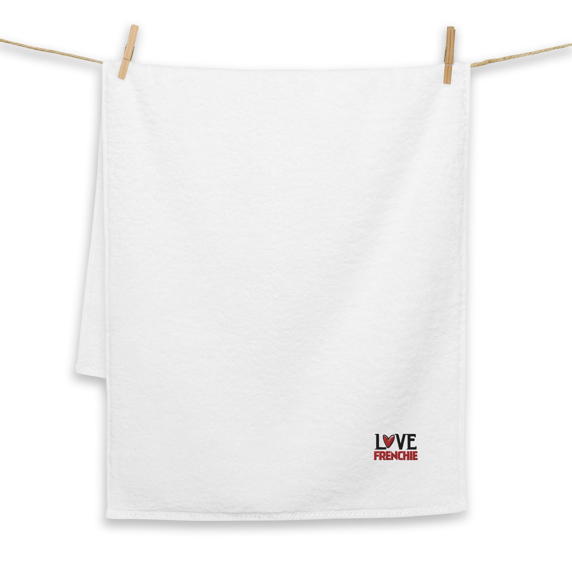 LOVE FRENCHIE - Turkish cotton towel