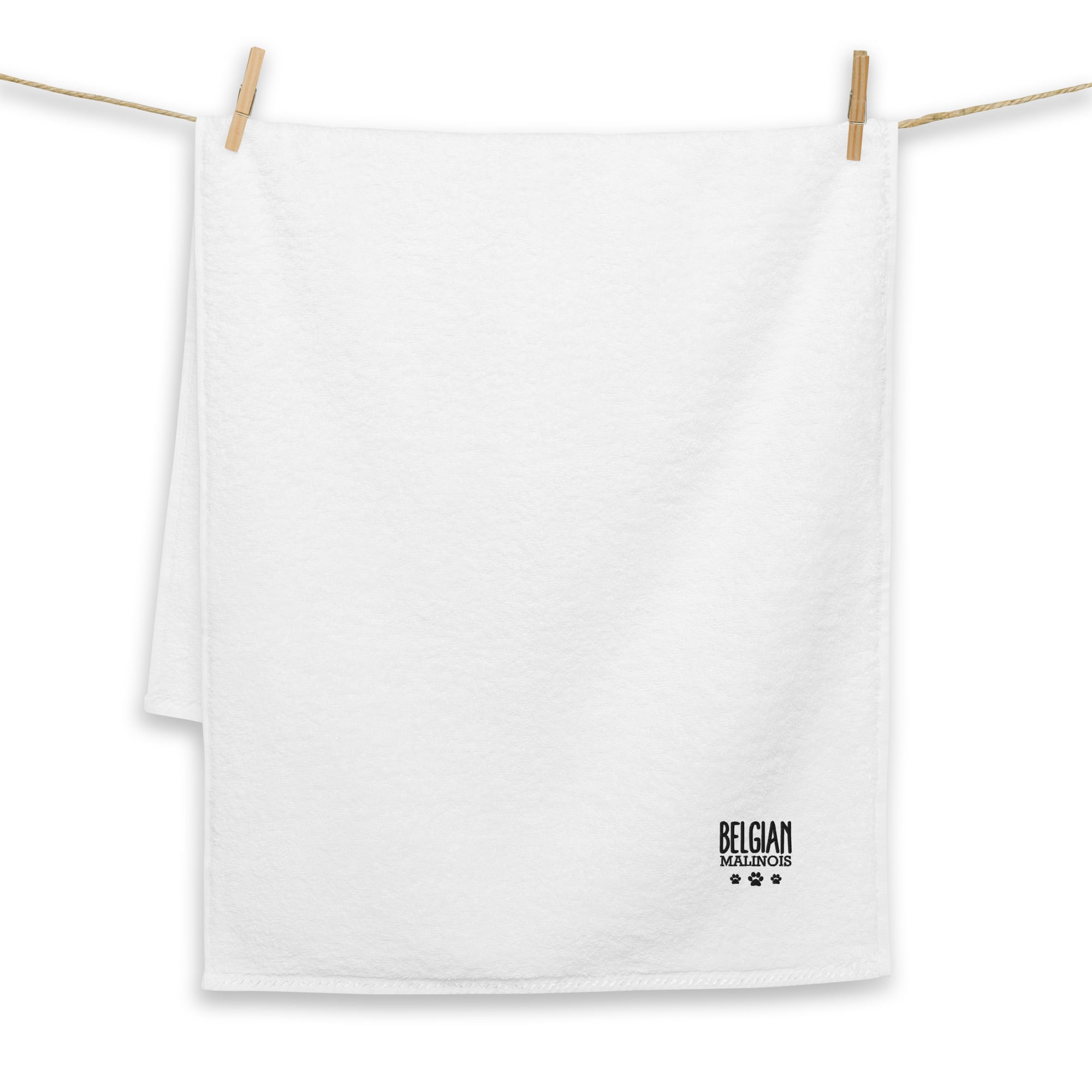 BELGIAN MALINOIS - Turkish cotton towel