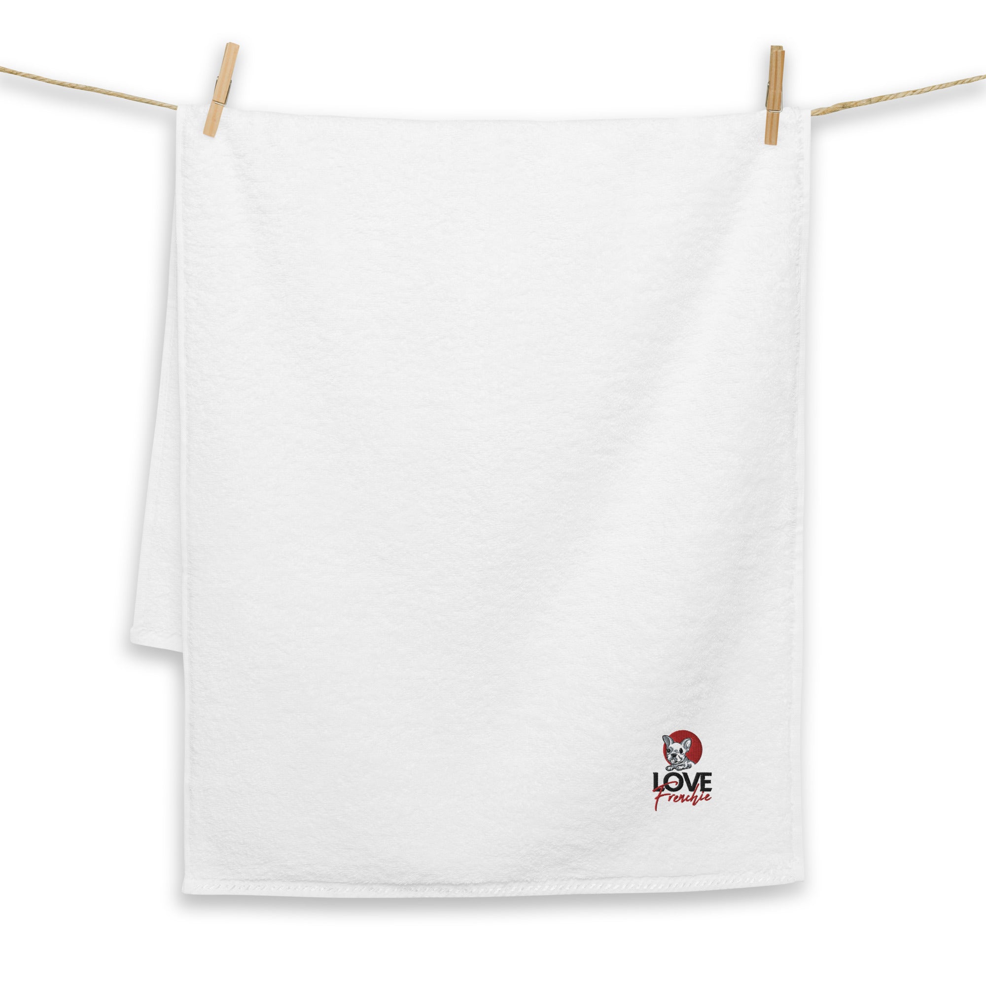 LOVE FRENCHIE - Turkish cotton towel