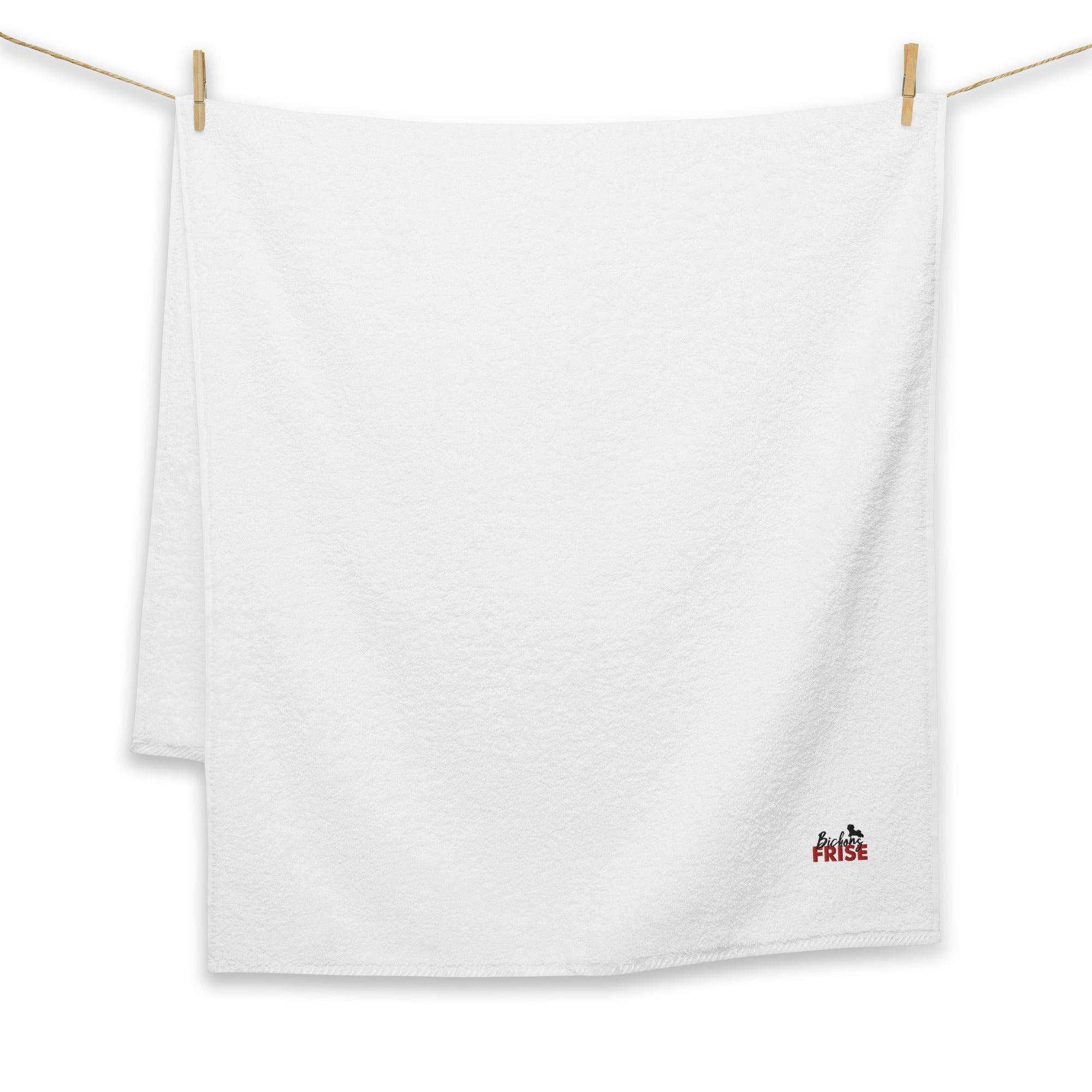 BICHONS FRISE - Turkish cotton towel