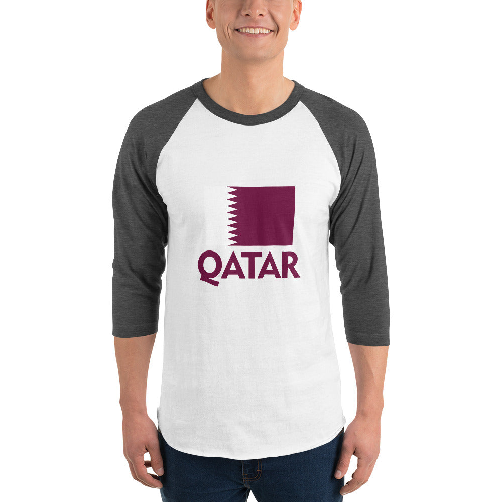 QATAR - 3/4 sleeve raglan shirt