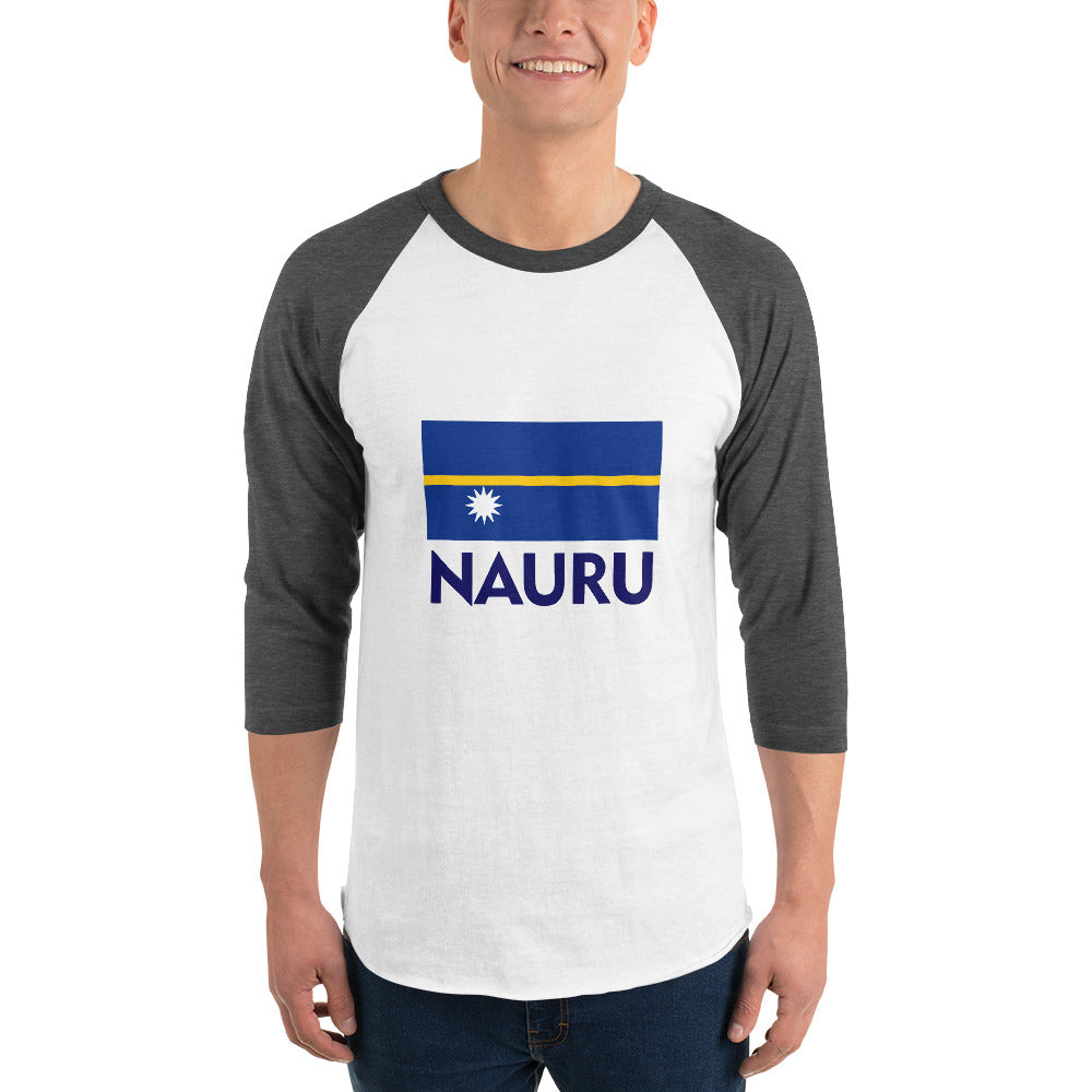 NAURU - 3/4 sleeve raglan shirt