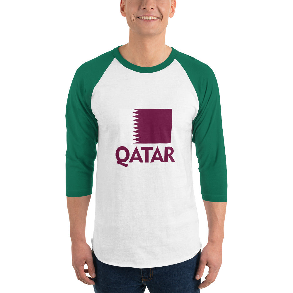 QATAR - 3/4 sleeve raglan shirt