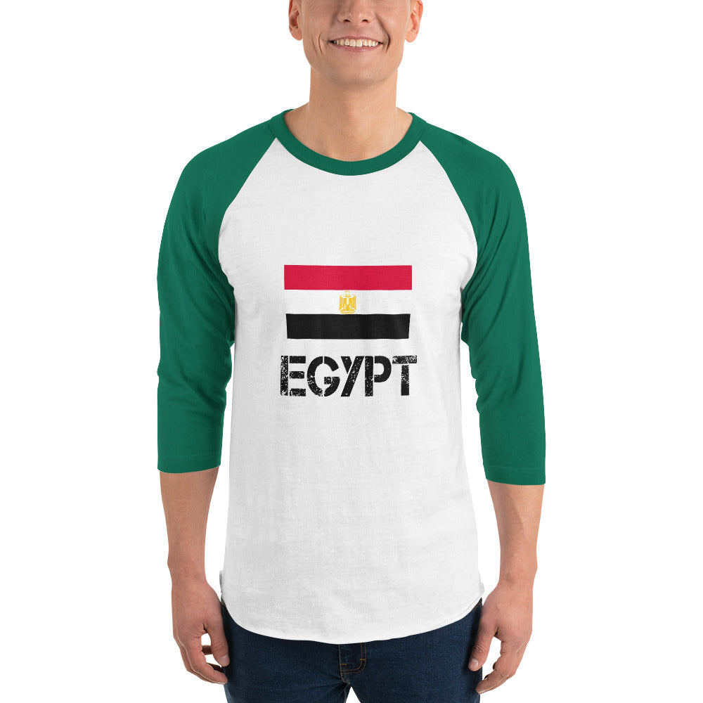 EGYPT - 3/4 sleeve raglan shirt