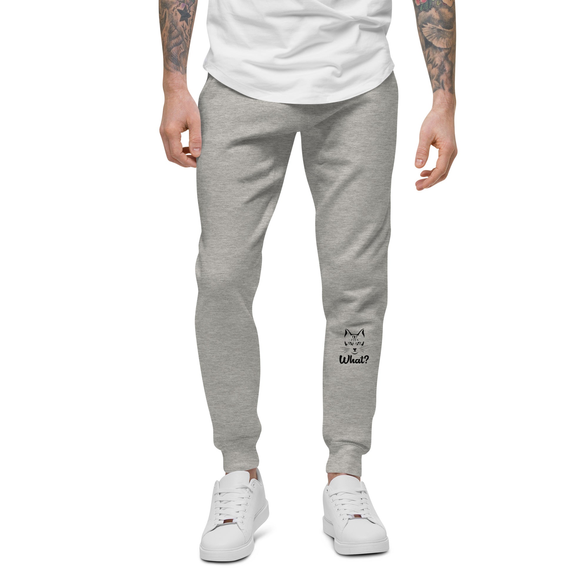 WHAT? - Unisex fleece sweatpants