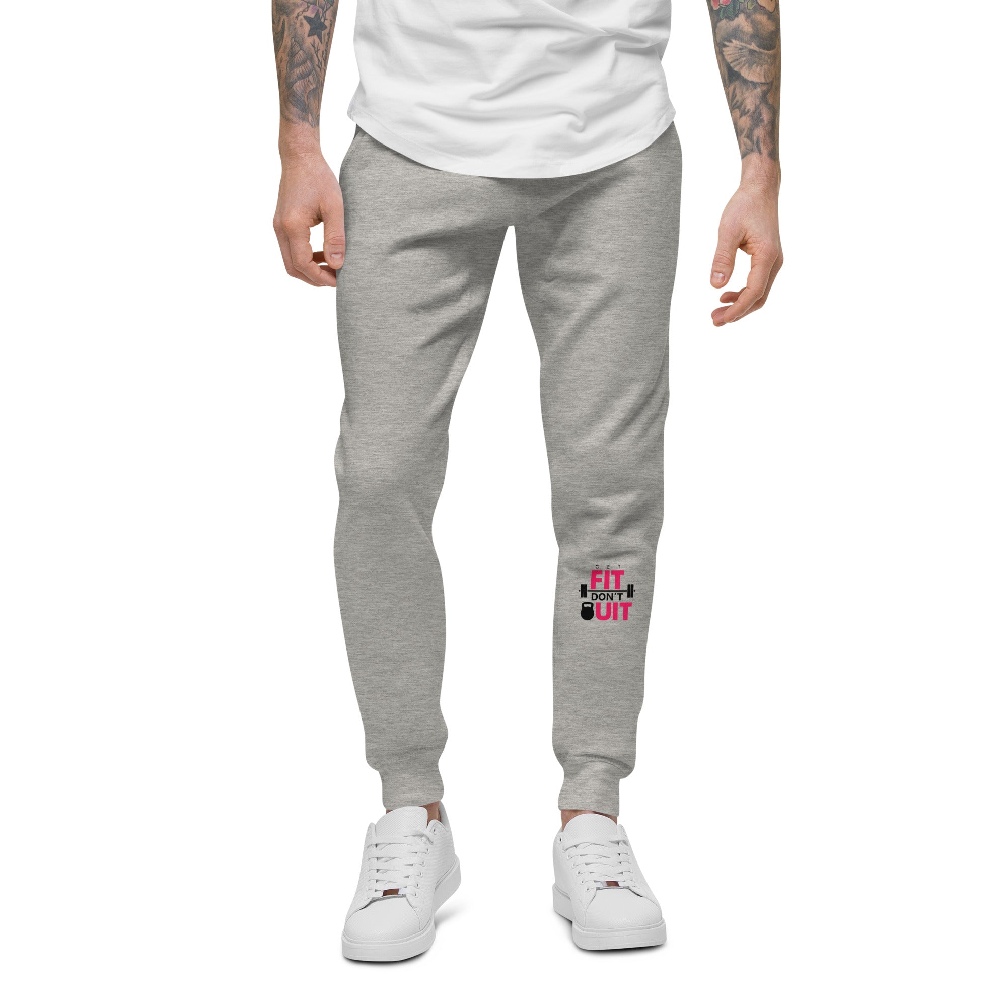 GET FIT DON'T QUIT - Unisex fleece sweatpants