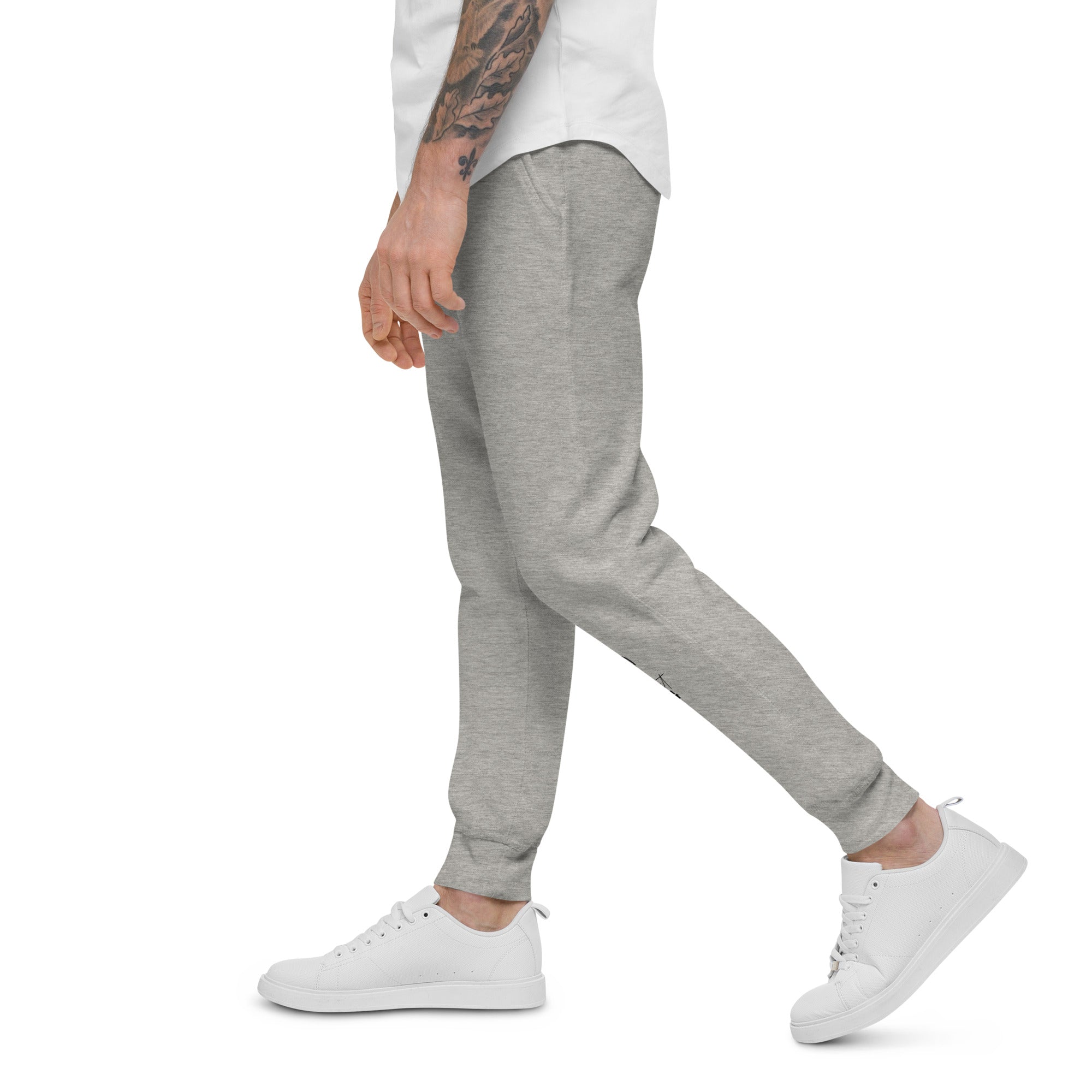 MEOW'S IT GOING - Unisex fleece sweatpants