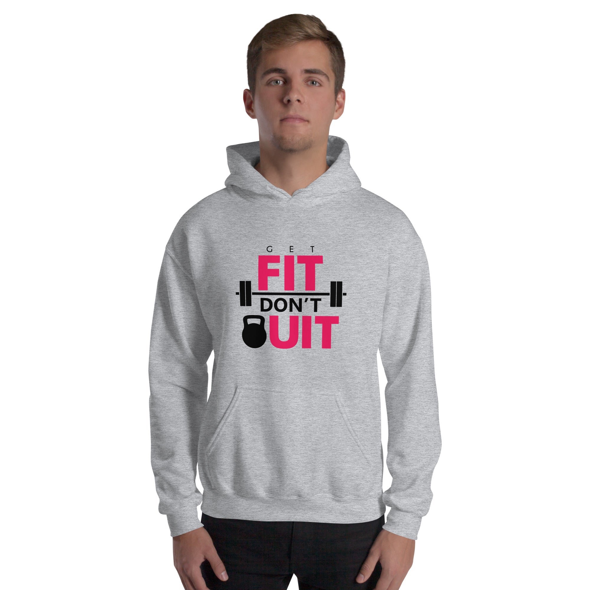 GET FIT DON'T QUIT - Unisex Hoodie