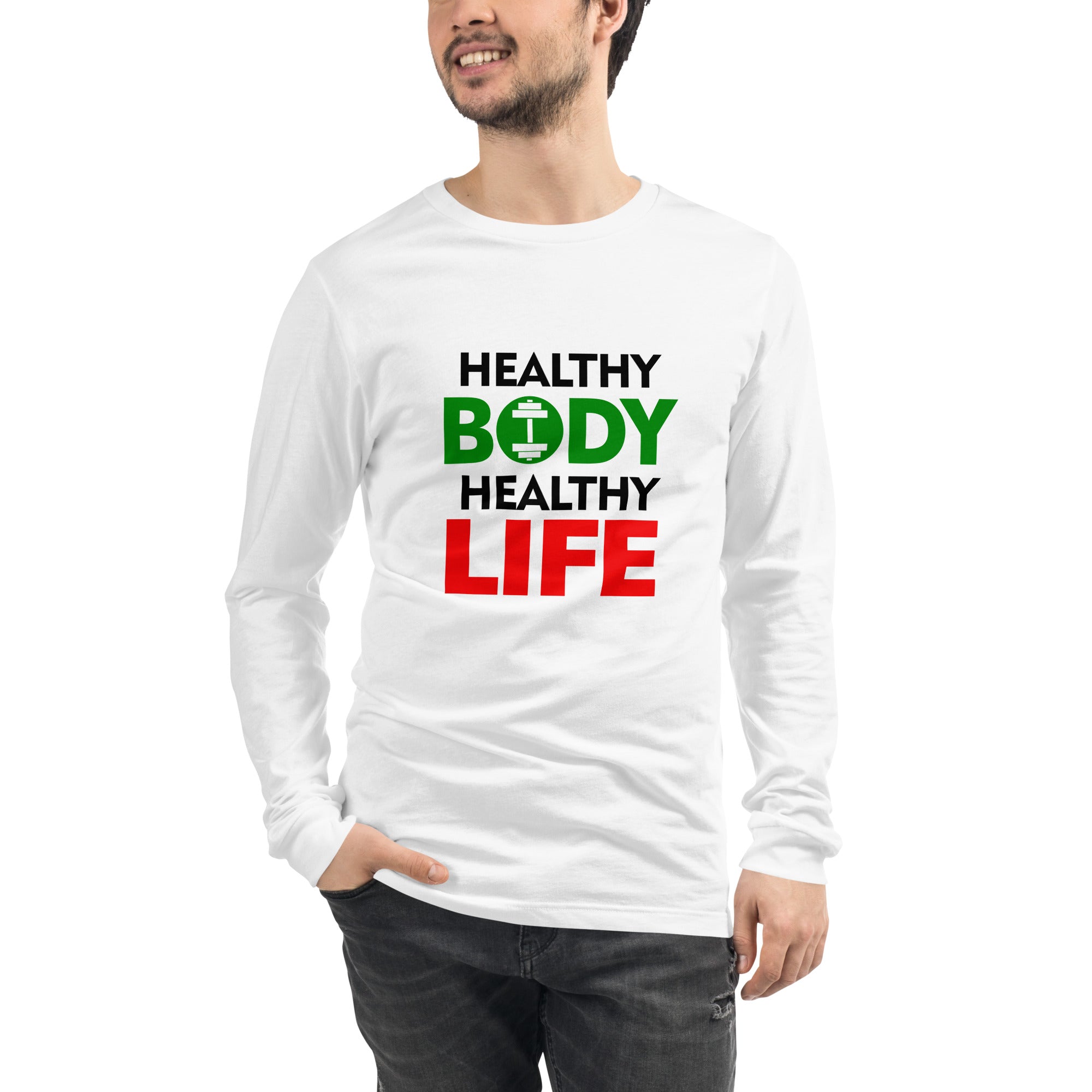 HEALTHY BODY HEALTHY LIFE - Unisex Long Sleeve Tee