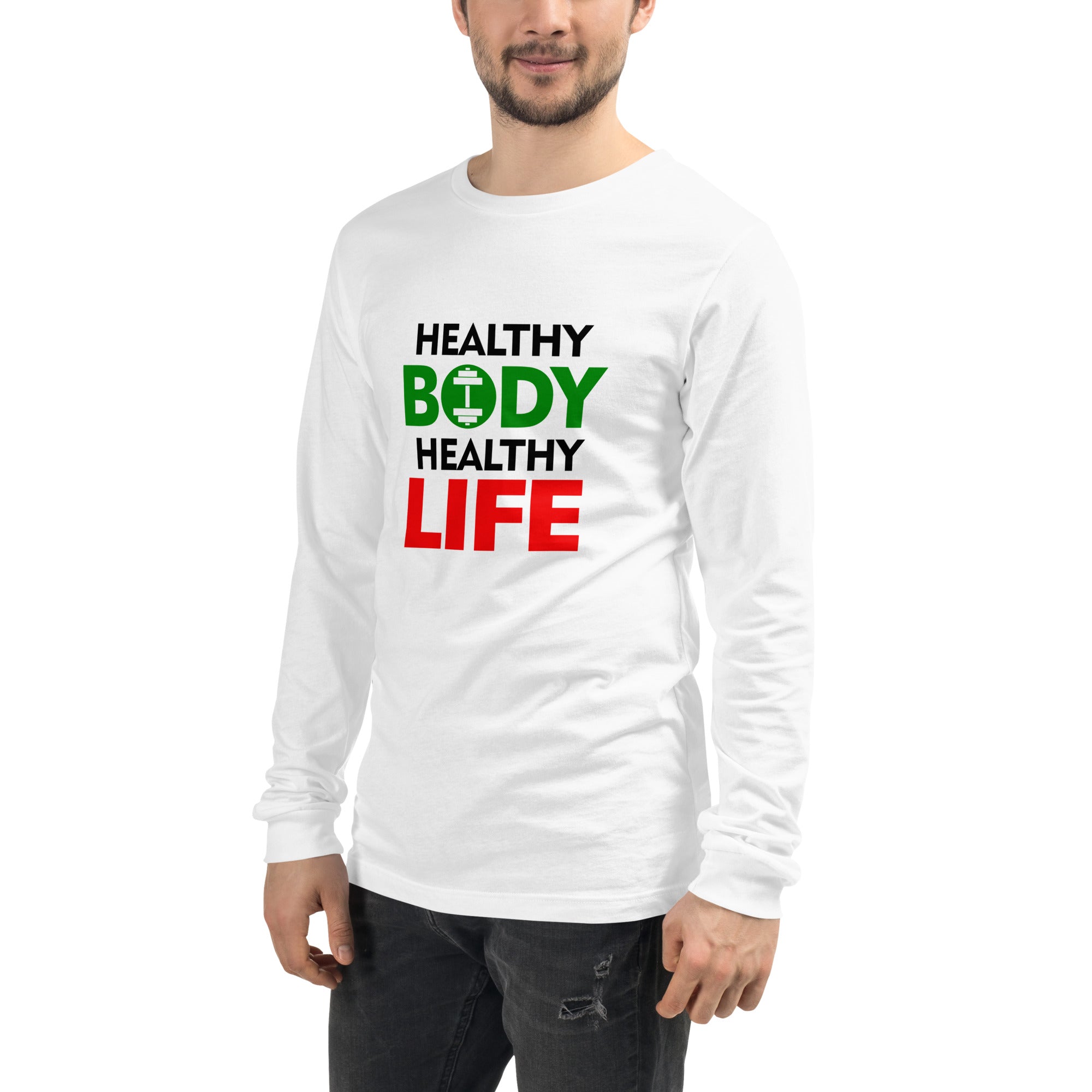 HEALTHY BODY HEALTHY LIFE - Unisex Long Sleeve Tee