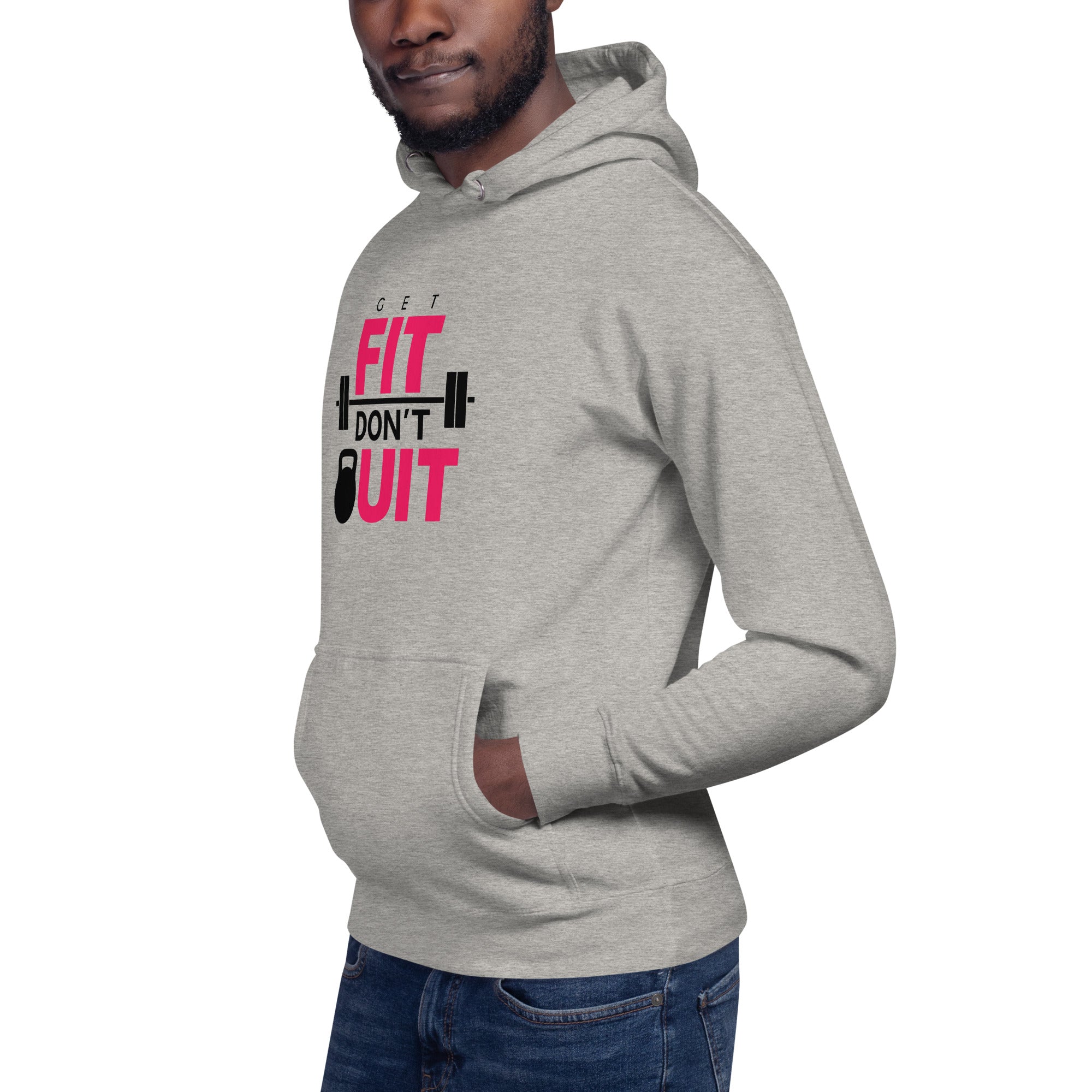 GET FIT DON'T QUIT - Unisex Hoodie