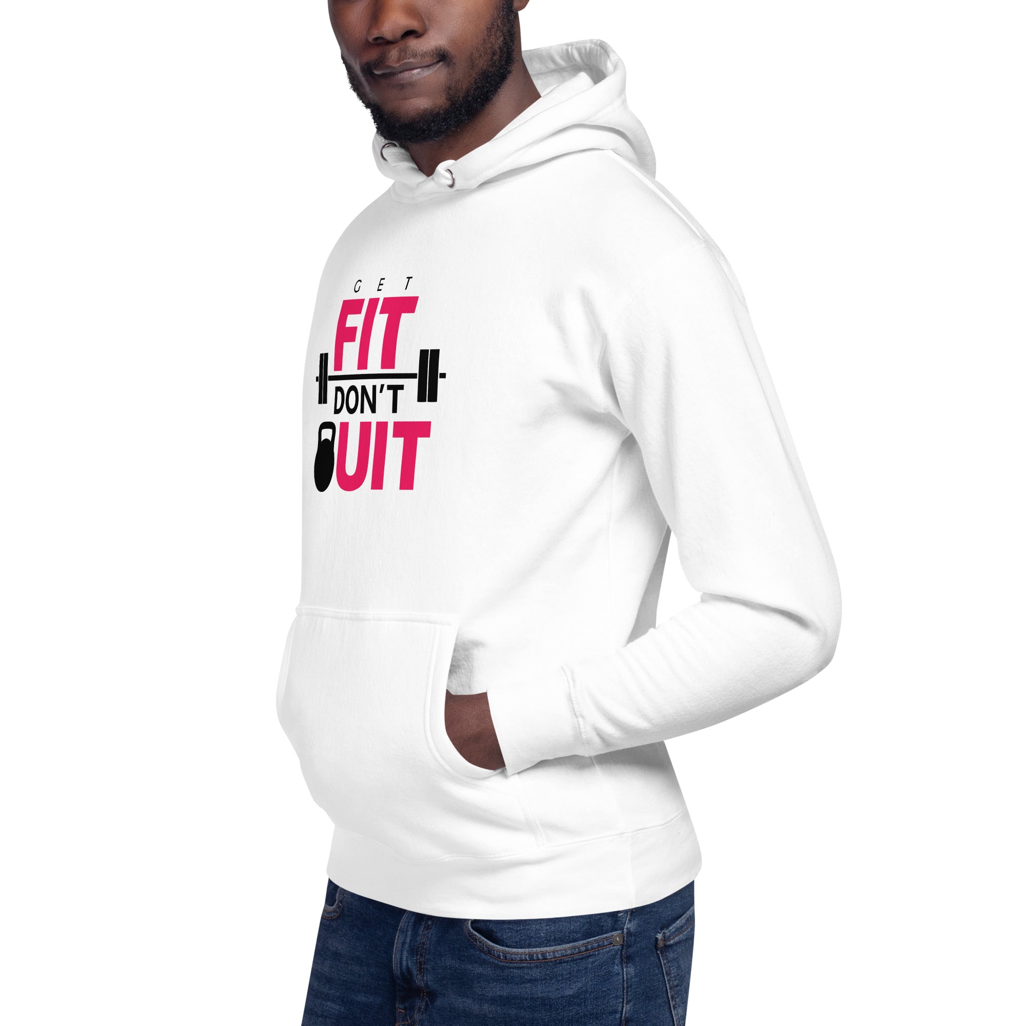 GET FIT DON'T QUIT - Unisex Hoodie