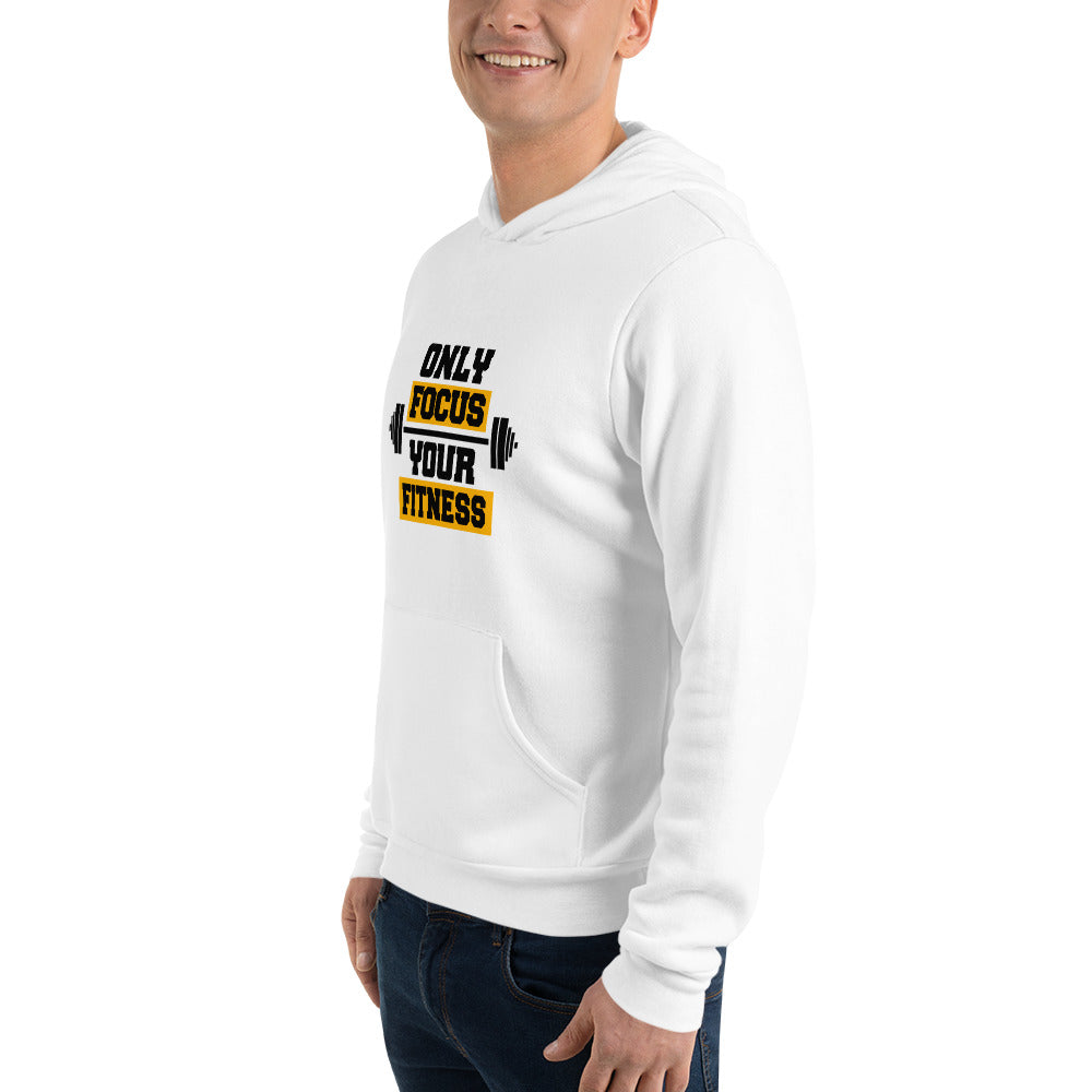 ONLY FOCUS YOUR FITNESS - Unisex hoodie