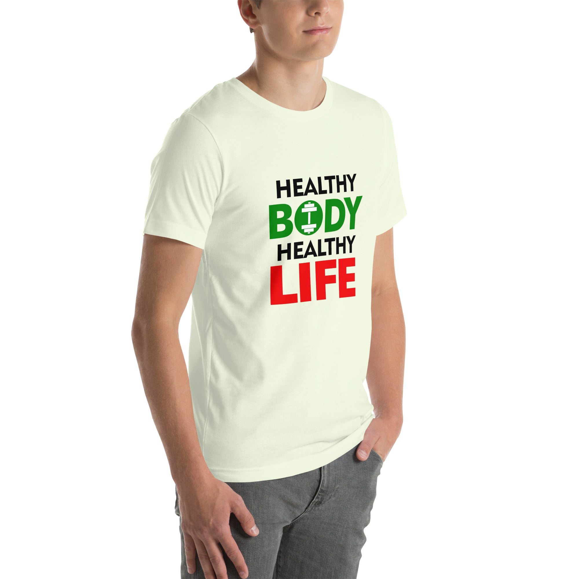 HEALTHY BODY HEALTHY LIFE - Unisex t-shirt