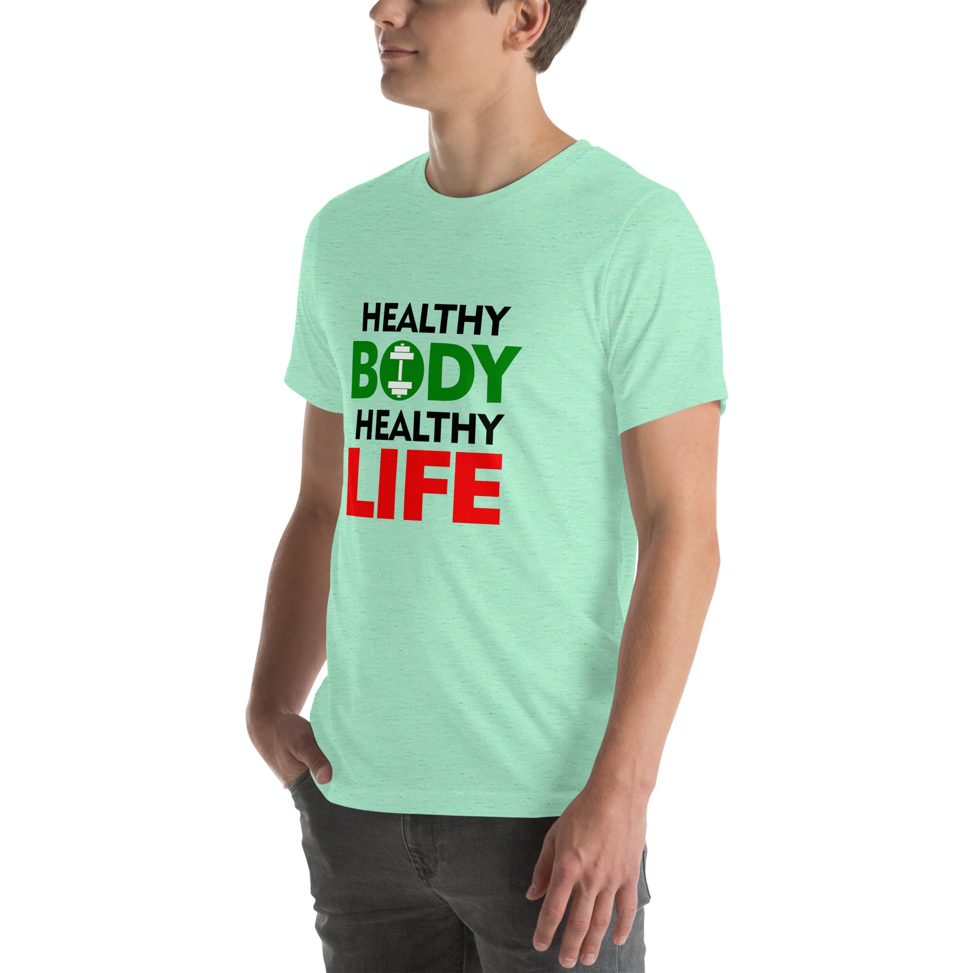 HEALTHY BODY HEALTHY LIFE - Unisex t-shirt