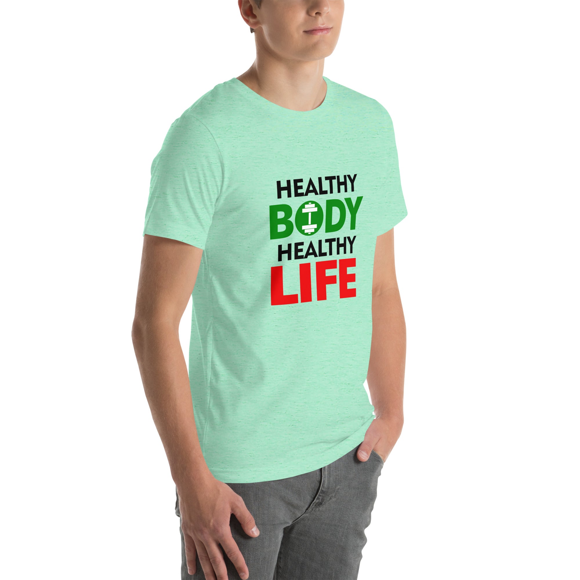 HEALTHY BODY HEALTHY LIFE - Unisex t-shirt