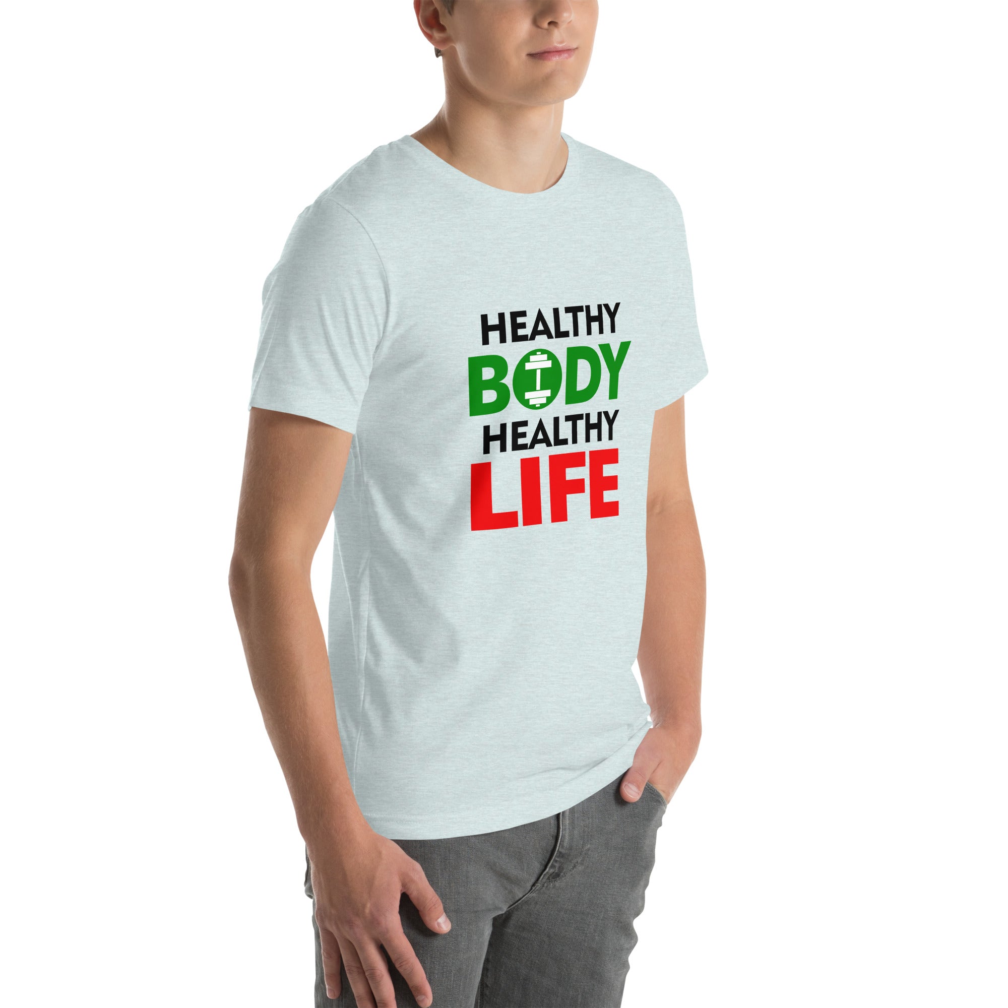 HEALTHY BODY HEALTHY LIFE - Unisex t-shirt