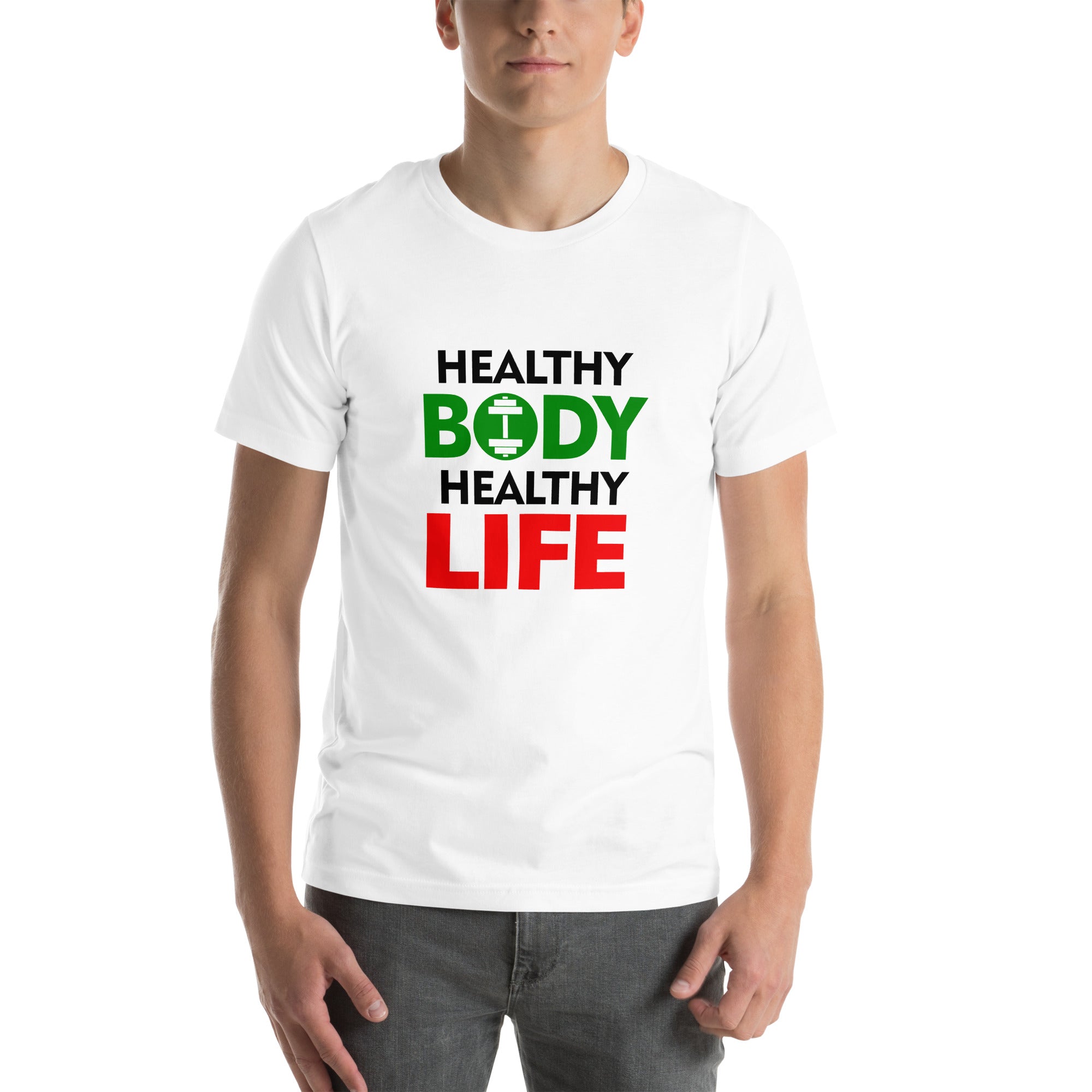 HEALTHY BODY HEALTHY LIFE - Unisex t-shirt