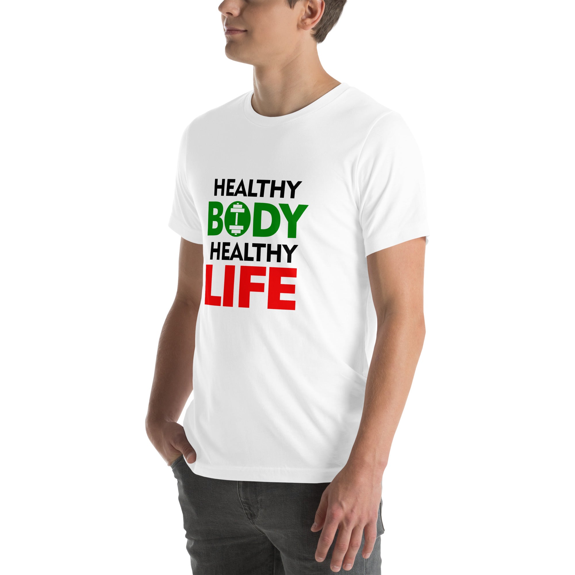 HEALTHY BODY HEALTHY LIFE - Unisex t-shirt