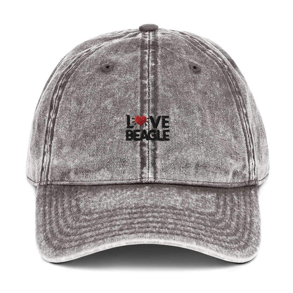 LOVE BEAGLE - Vintage Cotton Twill Cap